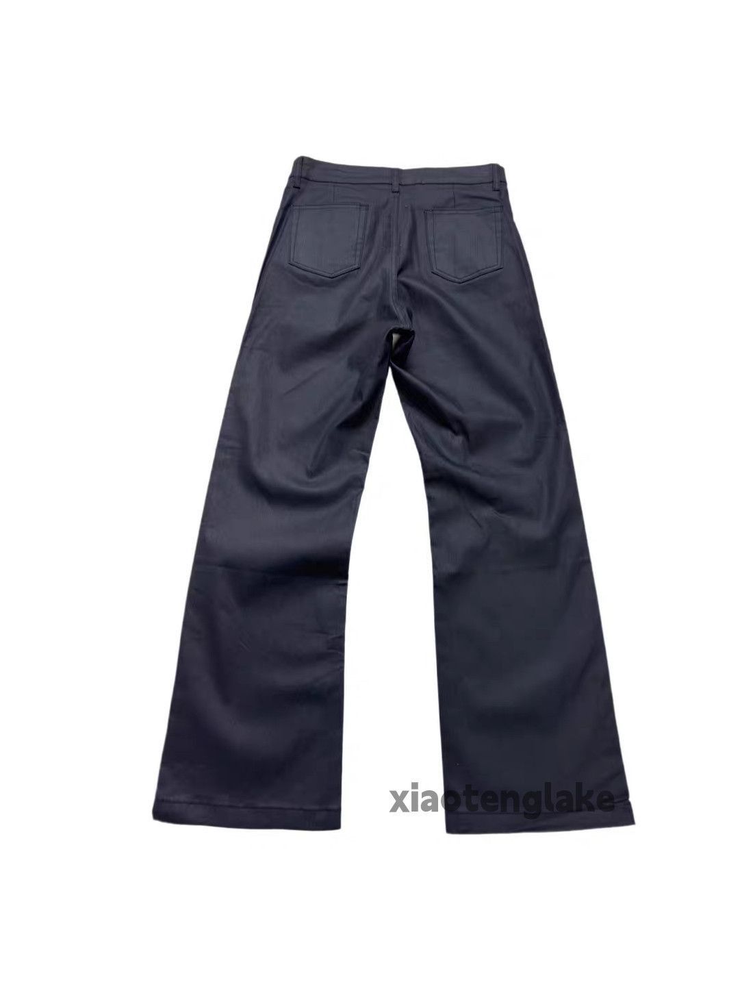 Jean xz utility loose baggy wide Leg flared wax coated jeans Size US 34 / EU 50 - 7 Thumbnail