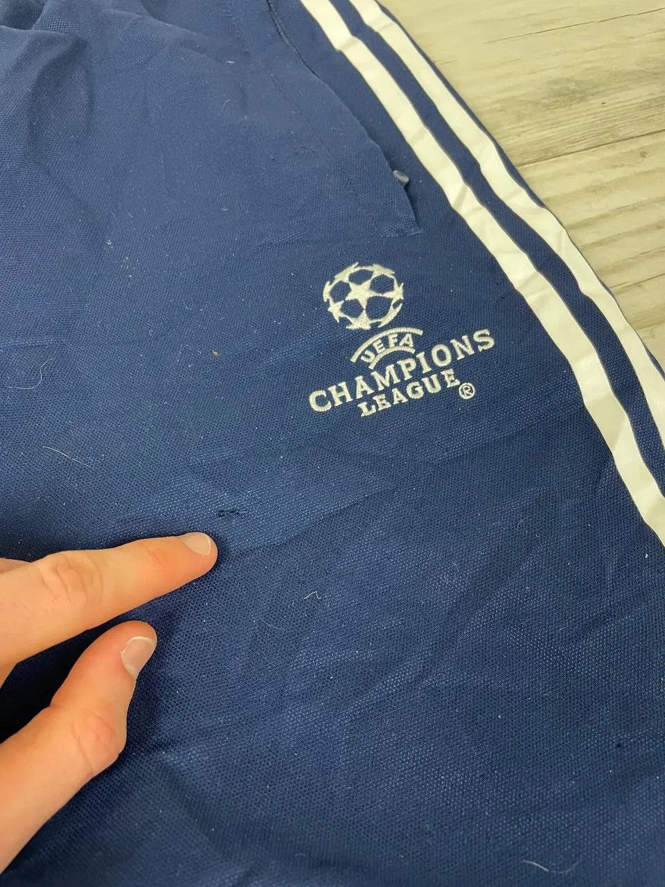 Adidas Vintage Adidas Real Madrid UCL Training Football Pants 00s Size US 34 / EU 50 - 6 Thumbnail