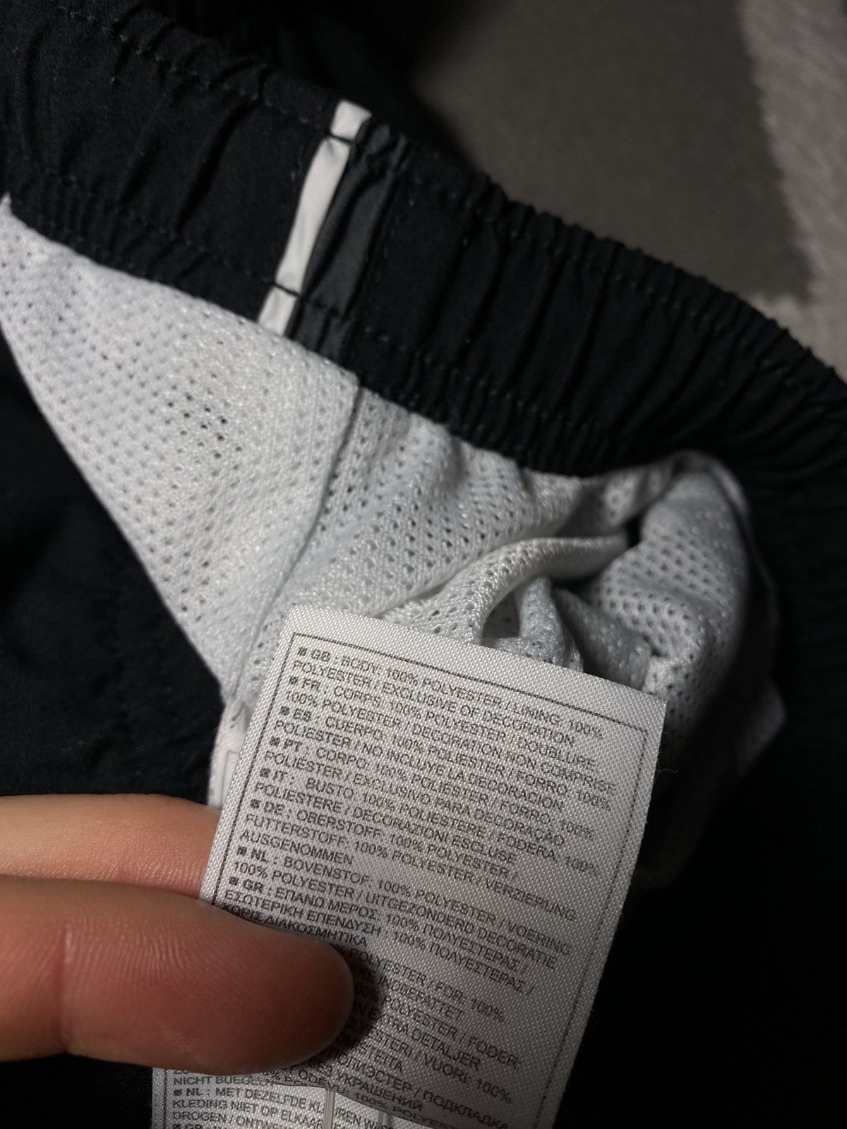 Nike × Vintage Vintage 00’s Y2K Nike Swoosh Parachute Sweatpants Size 26" / US 2 / IT 38 - 17 Thumbnail