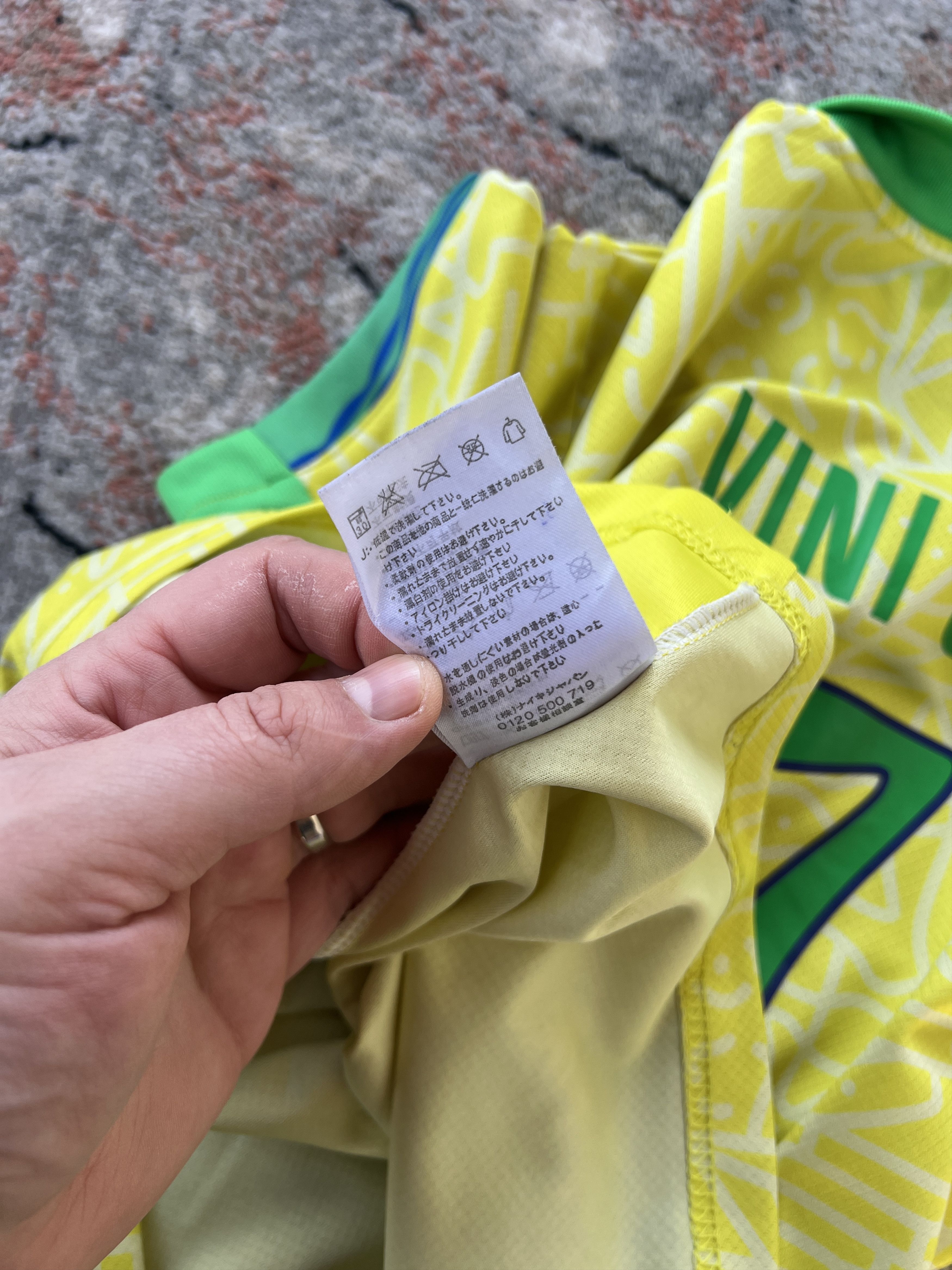Nike Nike Brasil Vini Jr. 7 Junior Jersey Size US XXS / EU 40 - 6 Thumbnail