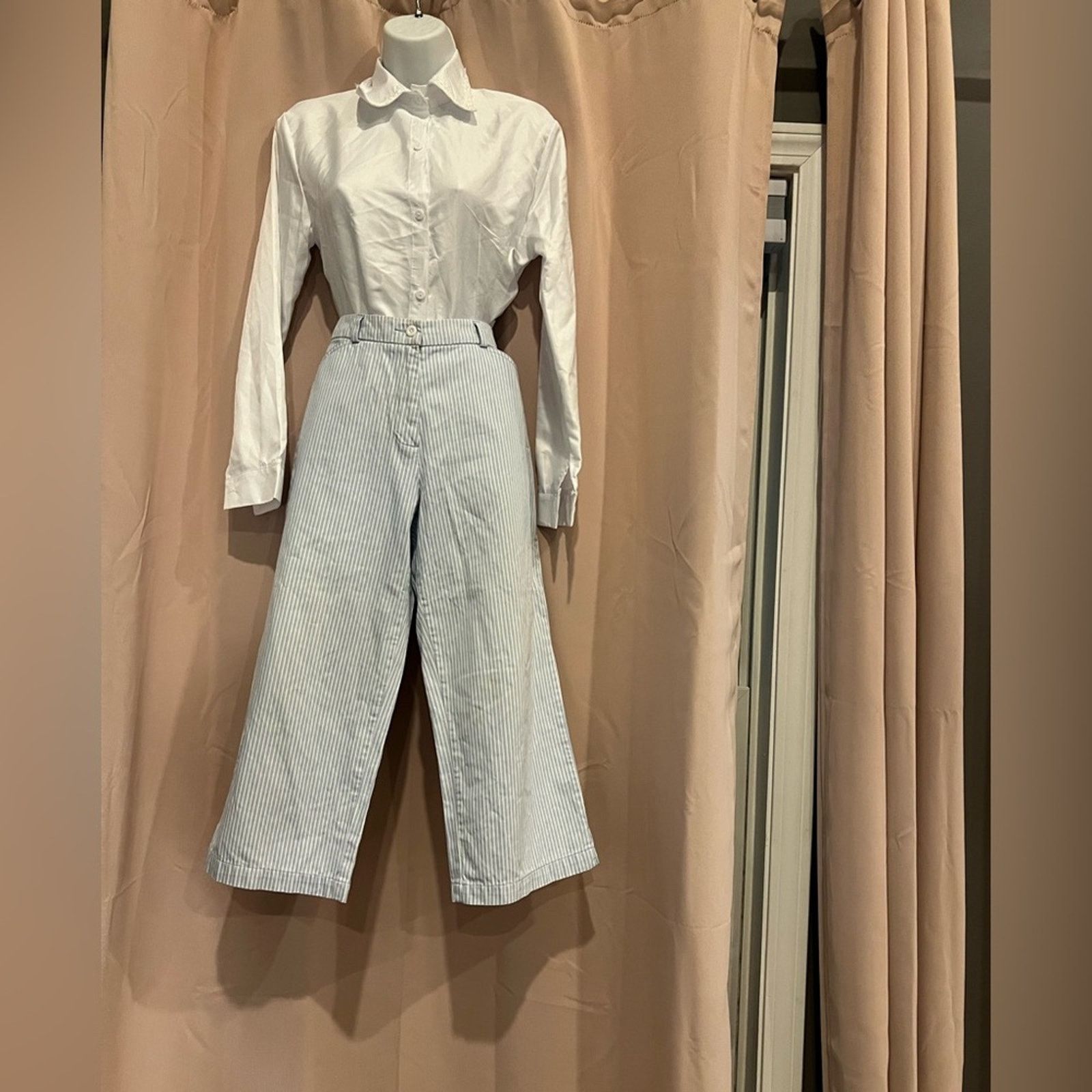 & Other Stories Women’s White Bangkok Button Down Shirt – Size M NWOT Size M / US 6-8 / IT 42-44 - 5 Thumbnail