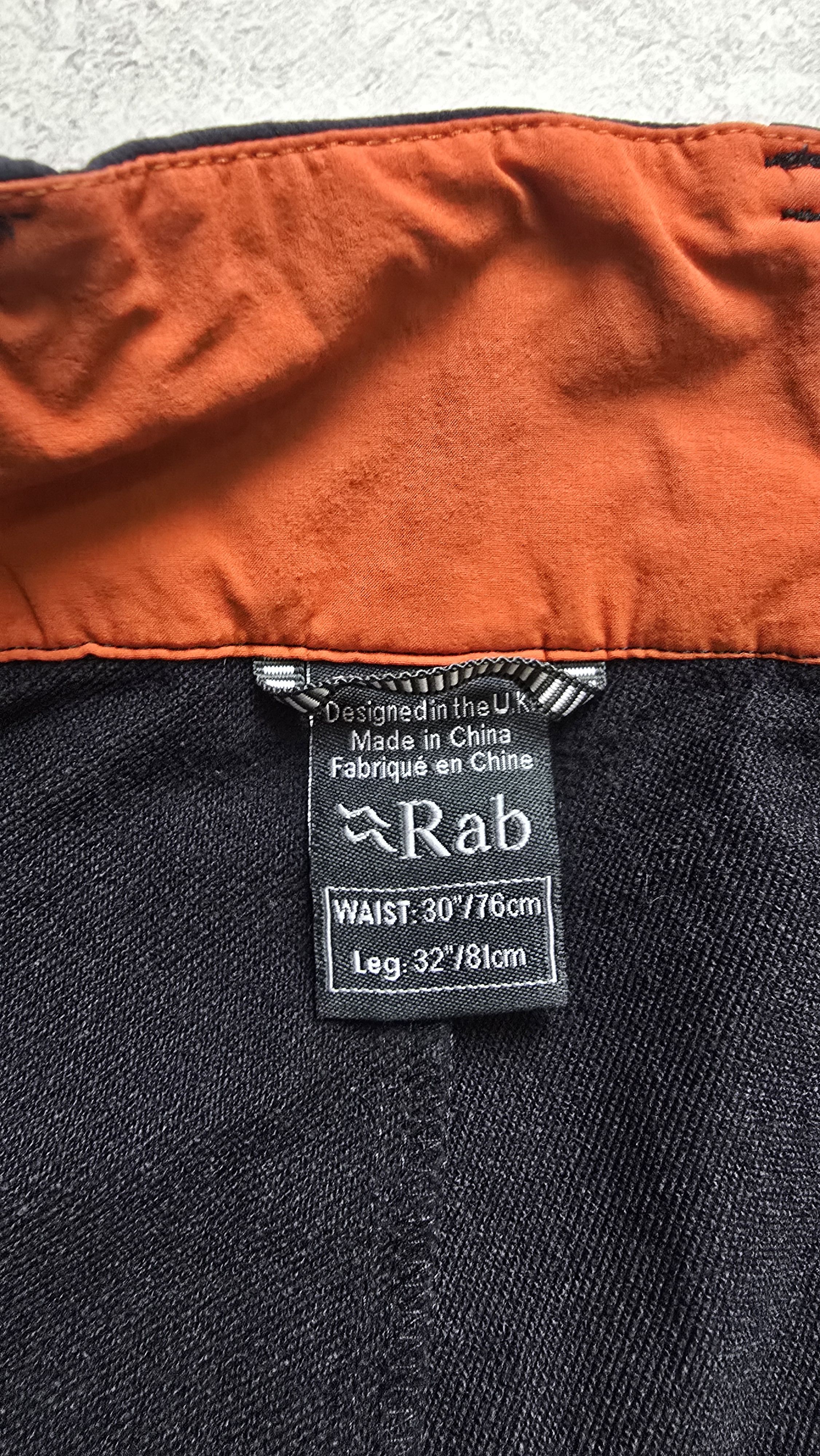 Rab Rab Ascendor AS Pants Regular Matrix Men's Trousers Outdoor Size US 30 / EU 46 - 20 Thumbnail