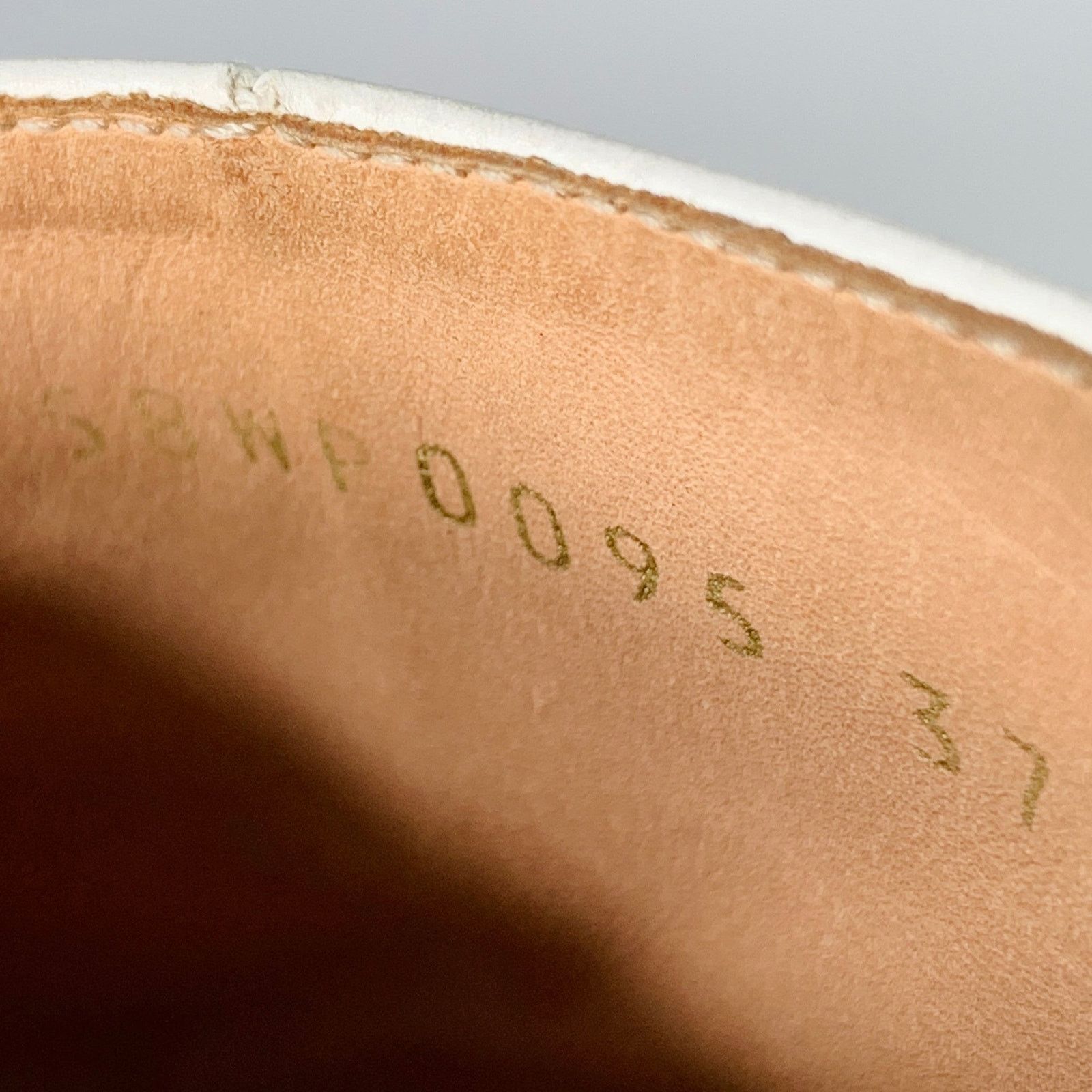 Maison Margiela MAISON MARTIN MARGIELA Size 7 White Leather Peep Toe Boots Size US 7 / IT 37 - 8 Thumbnail