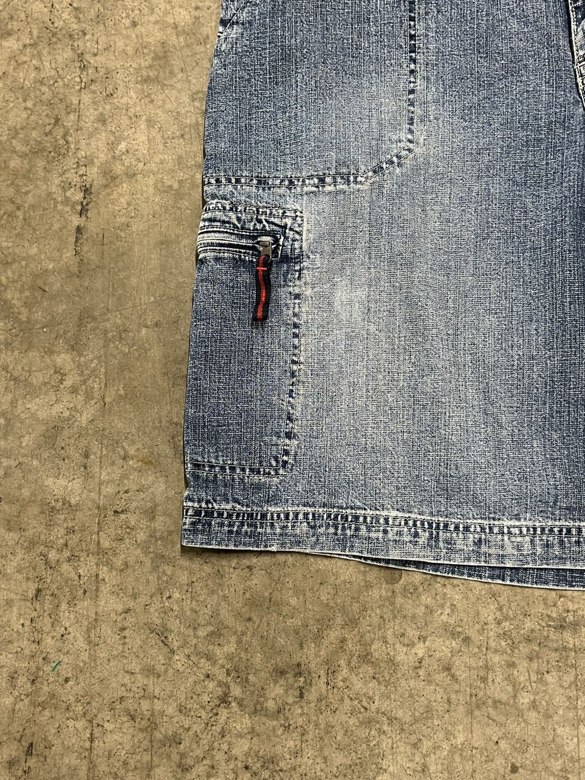 Vintage Jorts y2k baggy fit cargo utility shorts skater streetwear Size US 36 / EU 52 - 5 Thumbnail