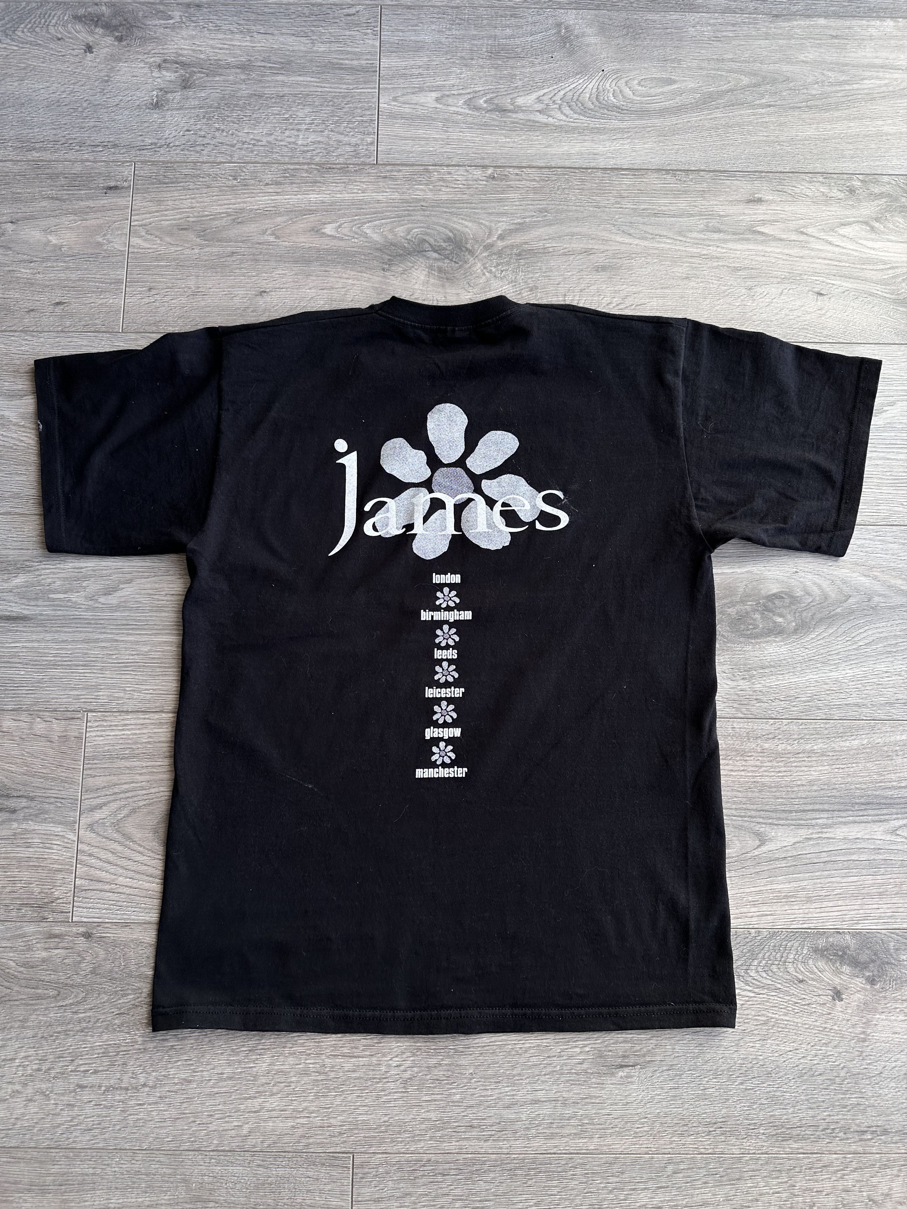 Band Tees James band vintage t shirt Size US L / EU 52-54 / 3 - 7 Thumbnail