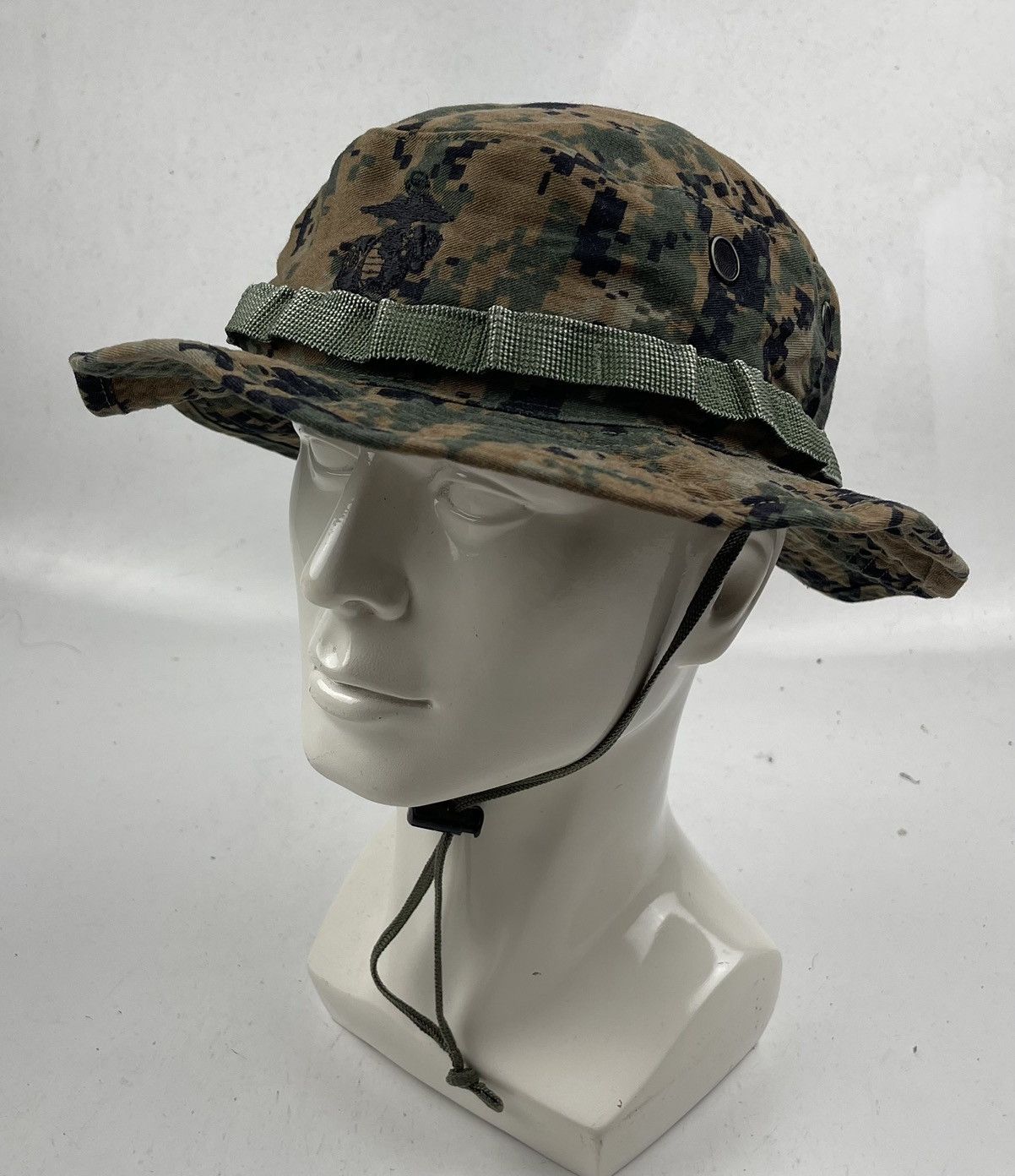 Japanese Brand vintage military camo bucket hat tc46 Size ONE SIZE - 1 Thumbnail