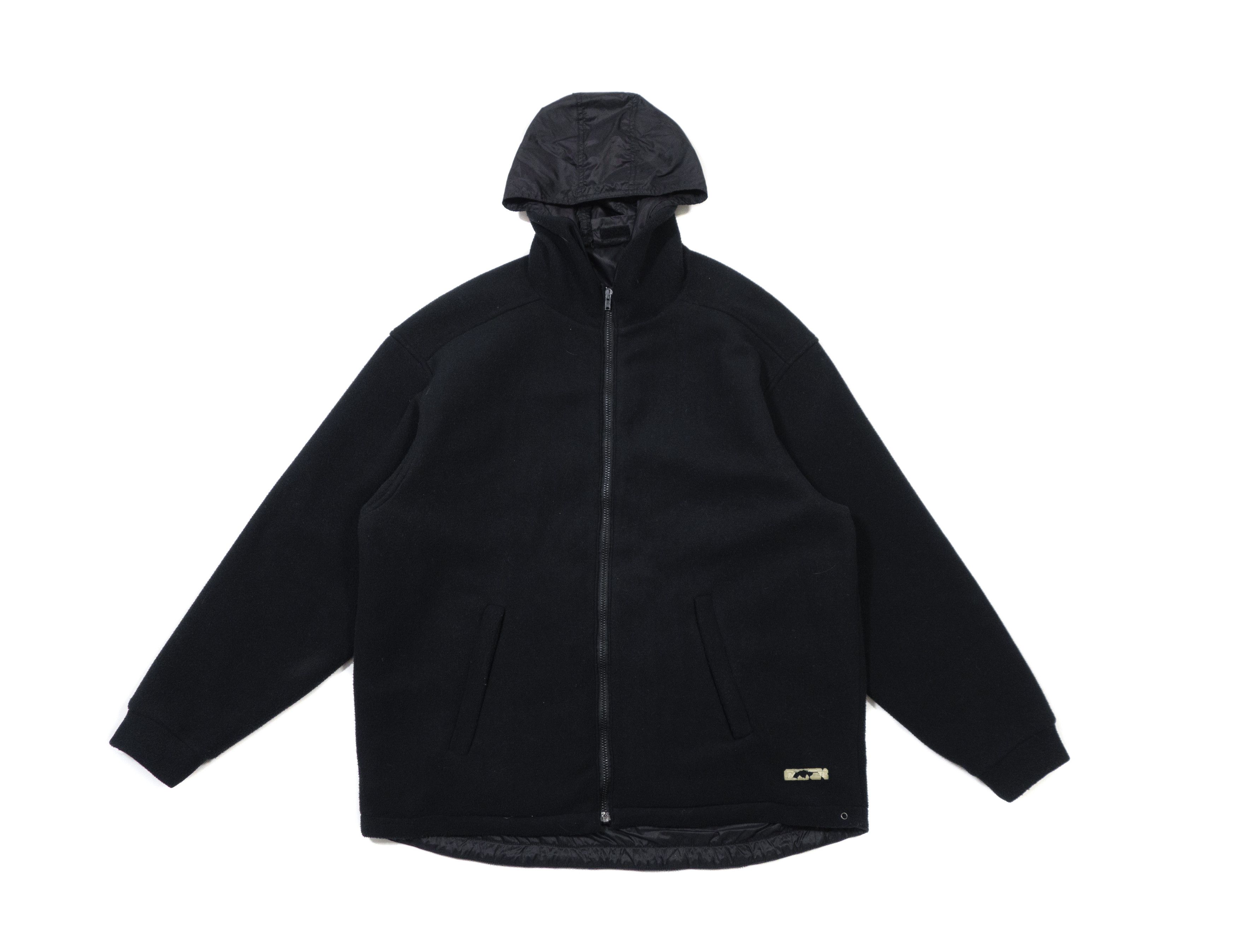 Moncler 90s Reversible Tech Fleece Nylon Shell Husky Trevira Jacket Size US L / EU 52-54 / 3 - 1 Thumbnail