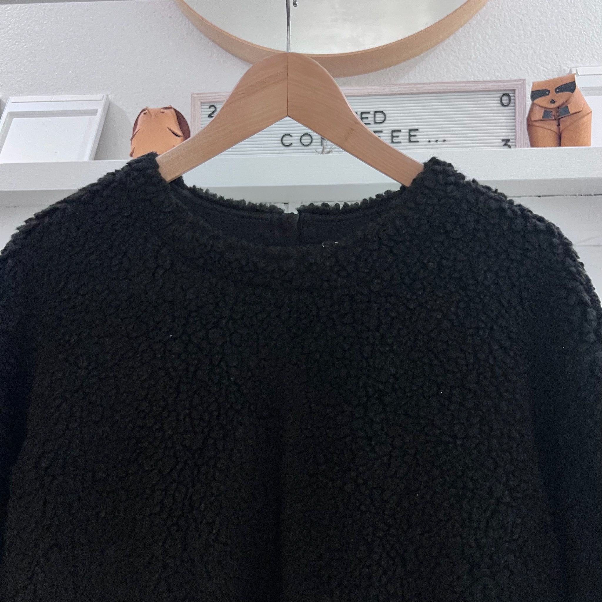 Lululemon Lululemon Wool Whenever Crew Sherpa Sweater Quarter Zip Back Size S / US 4 / IT 40 - 2 Thumbnail