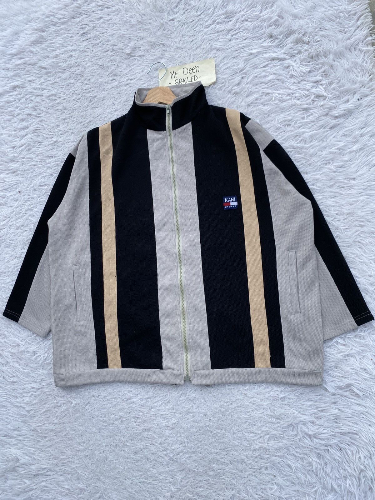 Karl Kani Rare Vintage KANI Sport Zipped Sweater Size US L / EU 52-54 / 3 - 10 Thumbnail