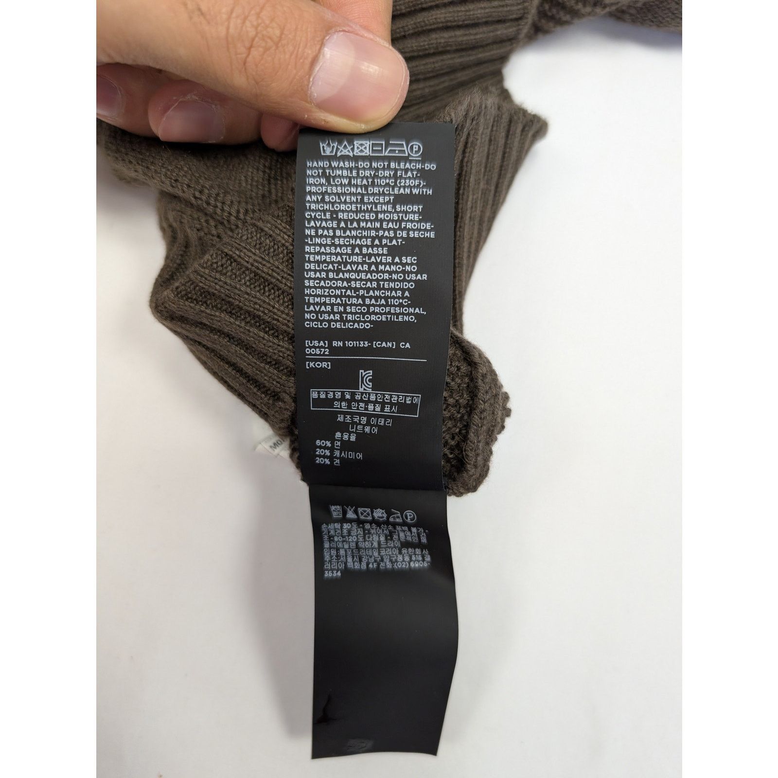 Tom Ford o1rshd1 CC20 Henley Knitwear Sweatshirt in Brown Size US M / EU 48-50 / 2 - 12 Thumbnail