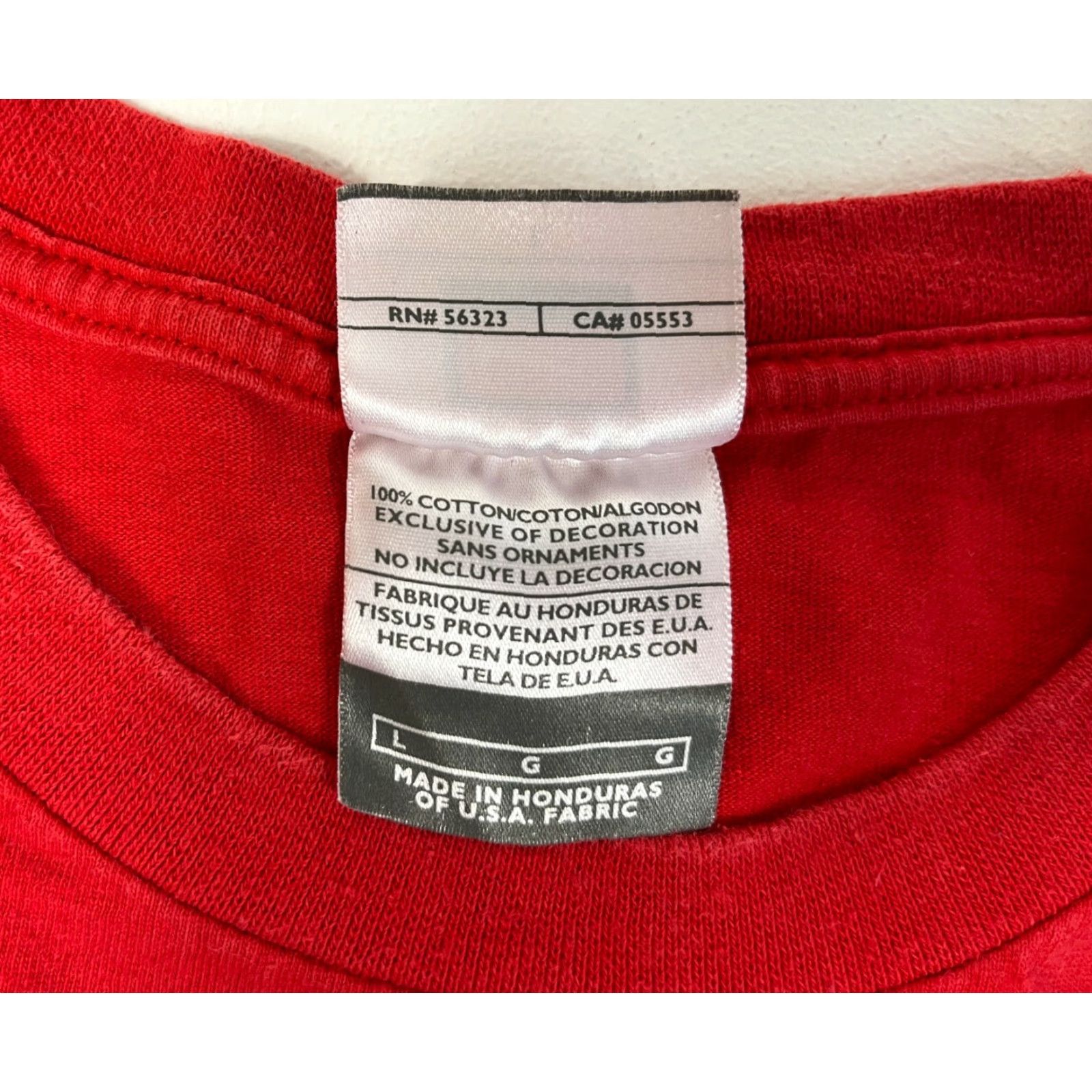 Nike VINTAGE Nike Team Chicago Cubs MLB T-Shirt Mens Double-Sided Size L Red Logo Short Sleeve Crew Neck 90s Size US L / EU 52-54 / 3 - 6 Thumbnail