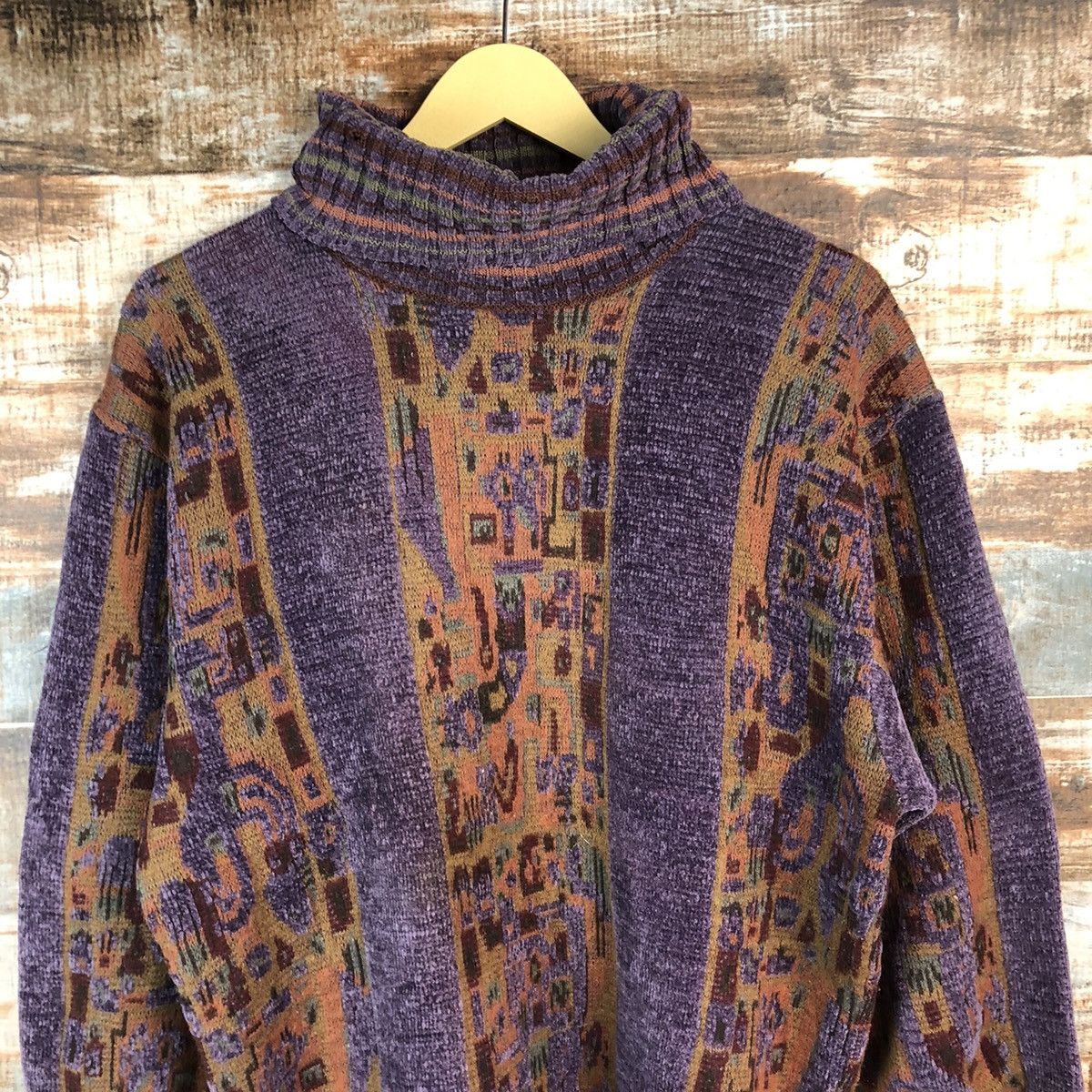 Homespun Knitwear Anese Maria Brown Knitwear #A955 Size M / US 6-8 / IT 42-44 - 5 Thumbnail