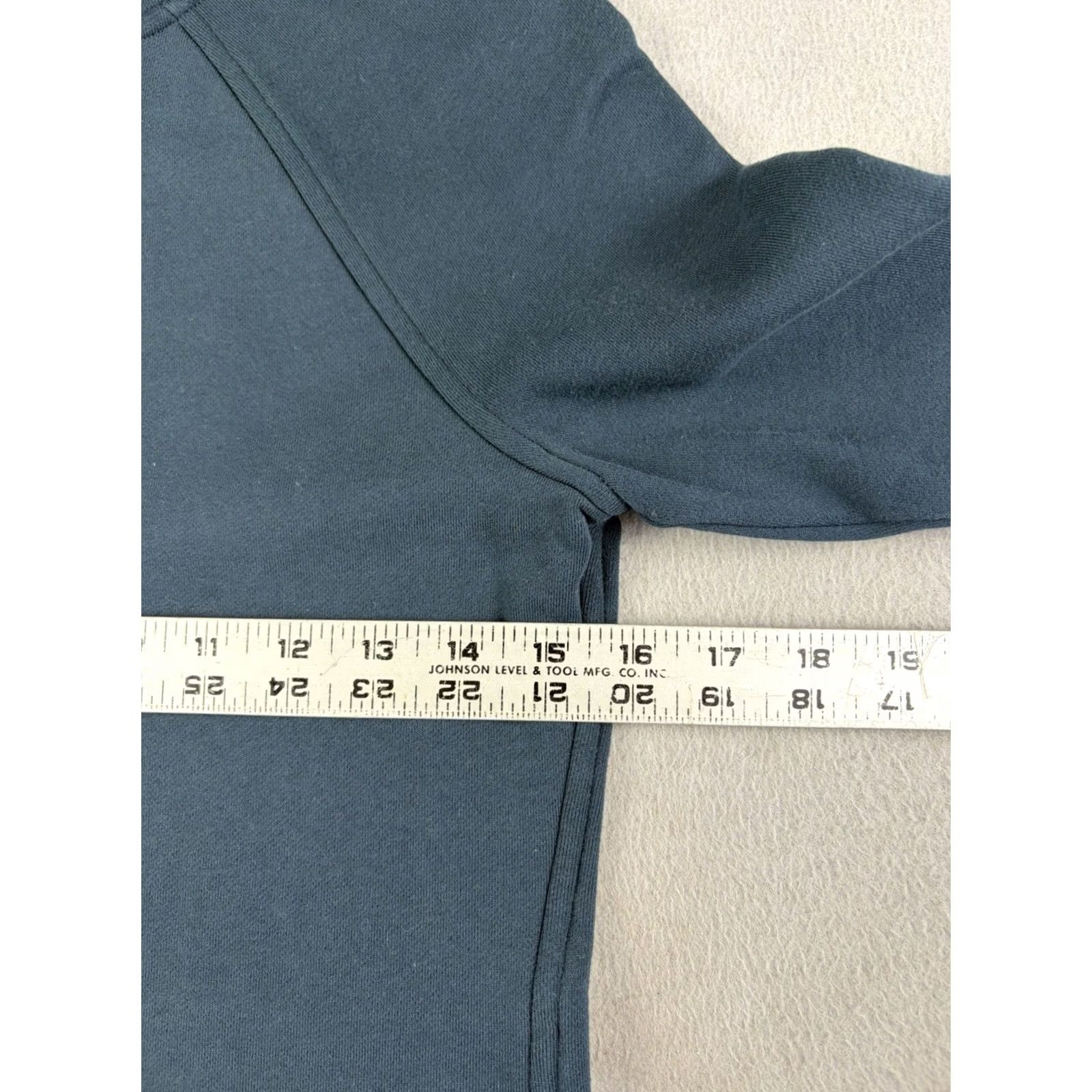 Lululemon Lululemon athletica Sweatshirt Tunic Kangaroo Pocket Blue 100% Cotton Terry Long Sleeve Pullover Women's Size 2 Size XS / US 0-2 / IT 36-38 - 5 Thumbnail