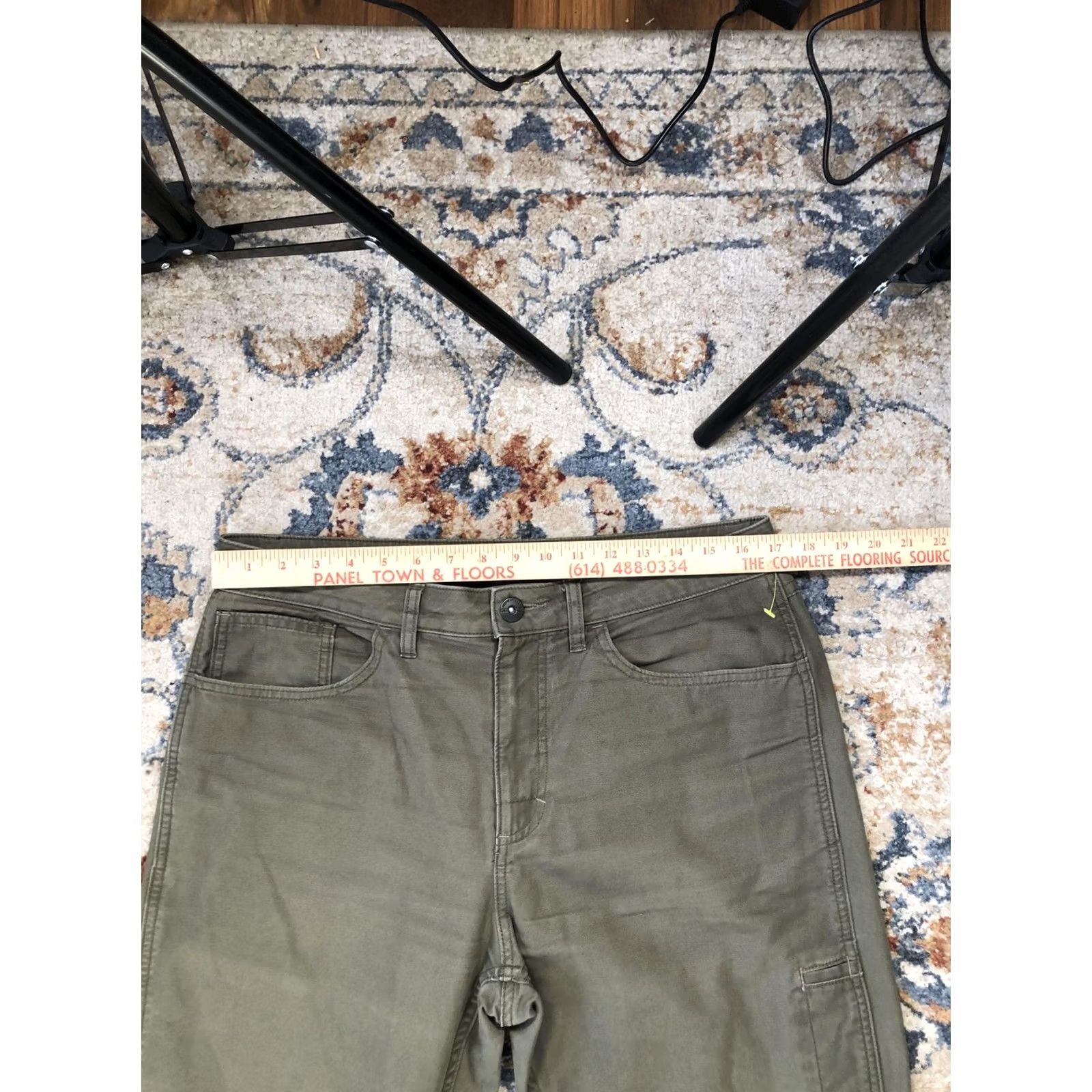 Vintage REI Co-op Pants Mens 34x30 Green Utility Work Straight Leg Outdoor Casual Hiking Size US 34 / EU 50 - 7 Thumbnail