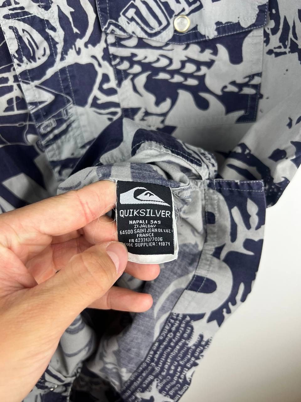 Quiksilver Quicksilver streetwear shirts size M Size US M / EU 48-50 / 2 - 3 Thumbnail