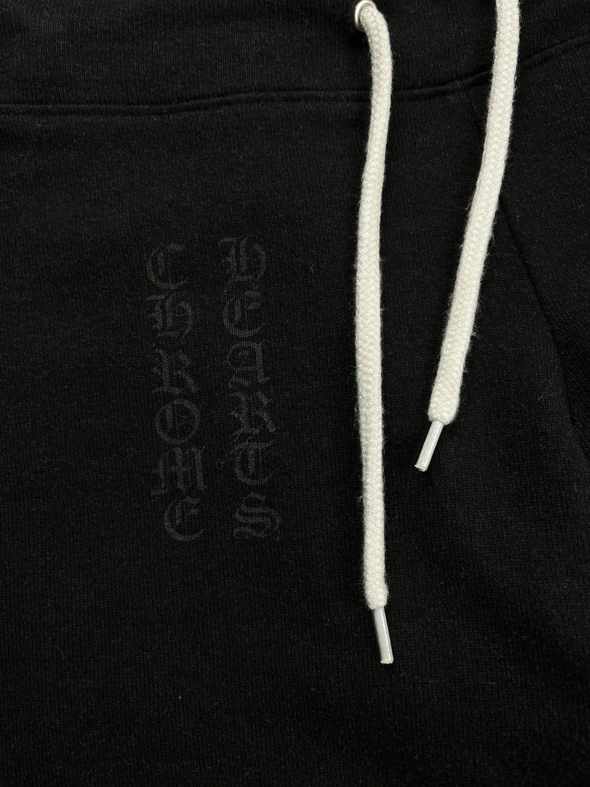 Chrome Hearts Chrome Hearts Cross Logo Drawstring Jogger Sweatpants Black Size 30" / US 8 / IT 44 - 3 Thumbnail