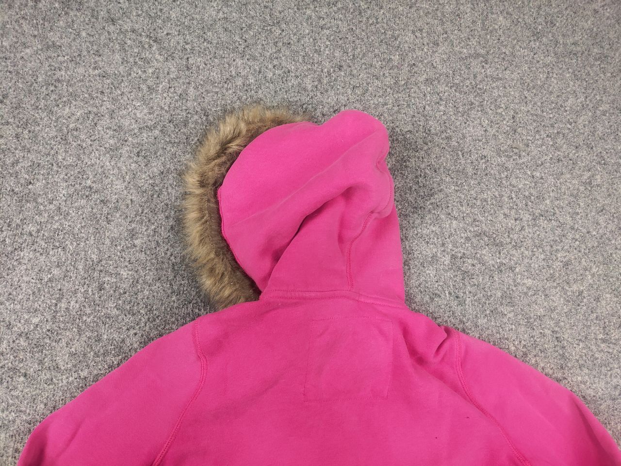If Six Was Nine Rare Vintage Abercrombie Fur Zip Hoodie if six was nine Y2K Size L / US 10 / IT 46 - 13 Thumbnail