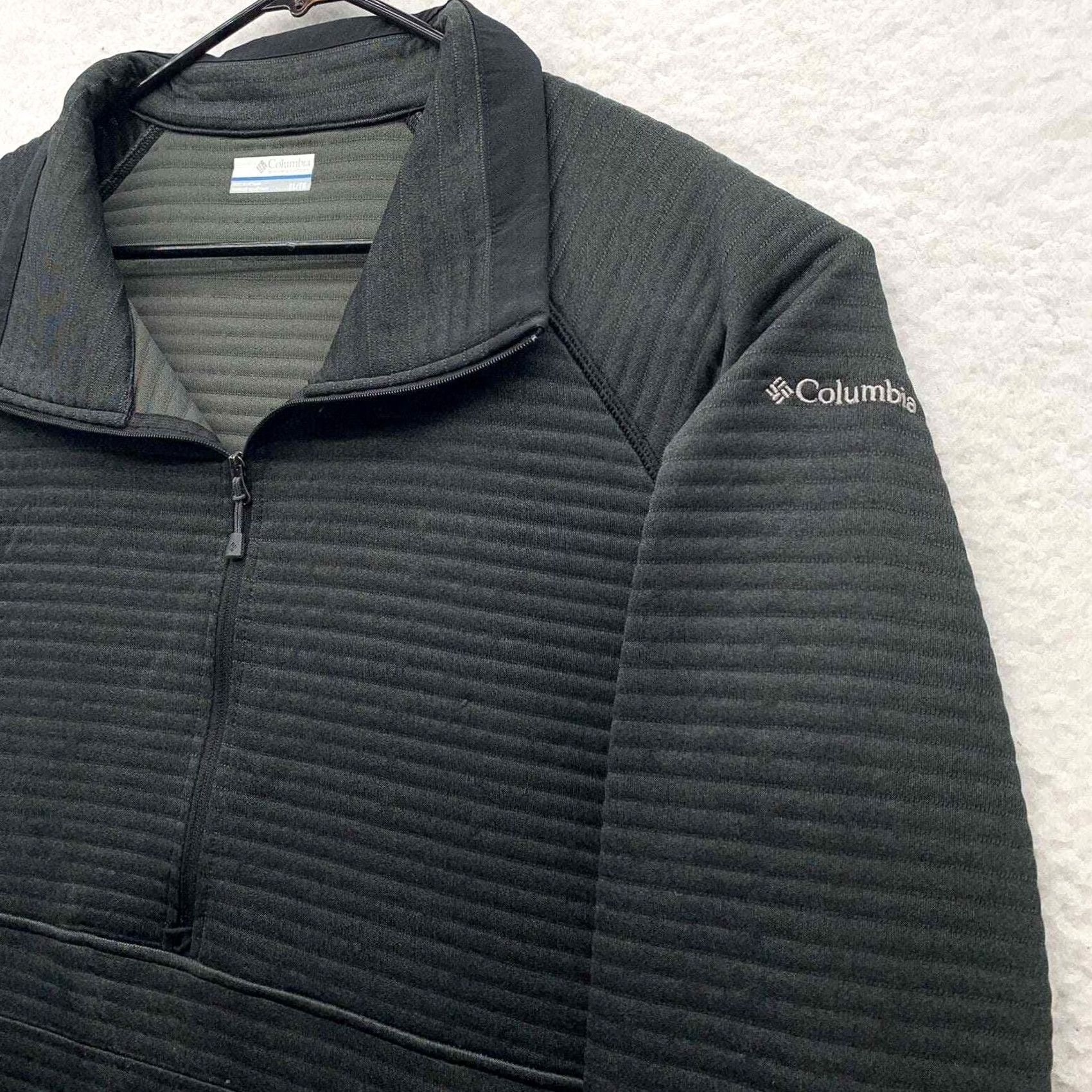 X-LARGE Columbia Jacket Womens XL Gray Packable Ribbed Thin Outdoors Hiking Size XL / US 12-14 / IT 48-50 - 3 Thumbnail
