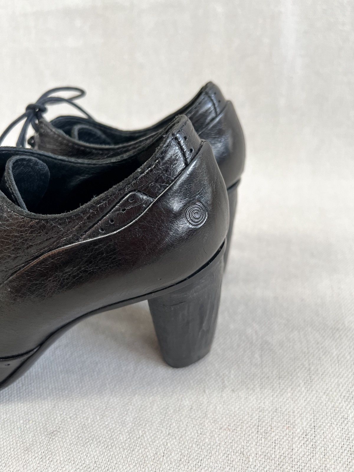 Marsell Marsell Leather Heeled Oxfords Size US 9 / IT 39 - 9 Thumbnail