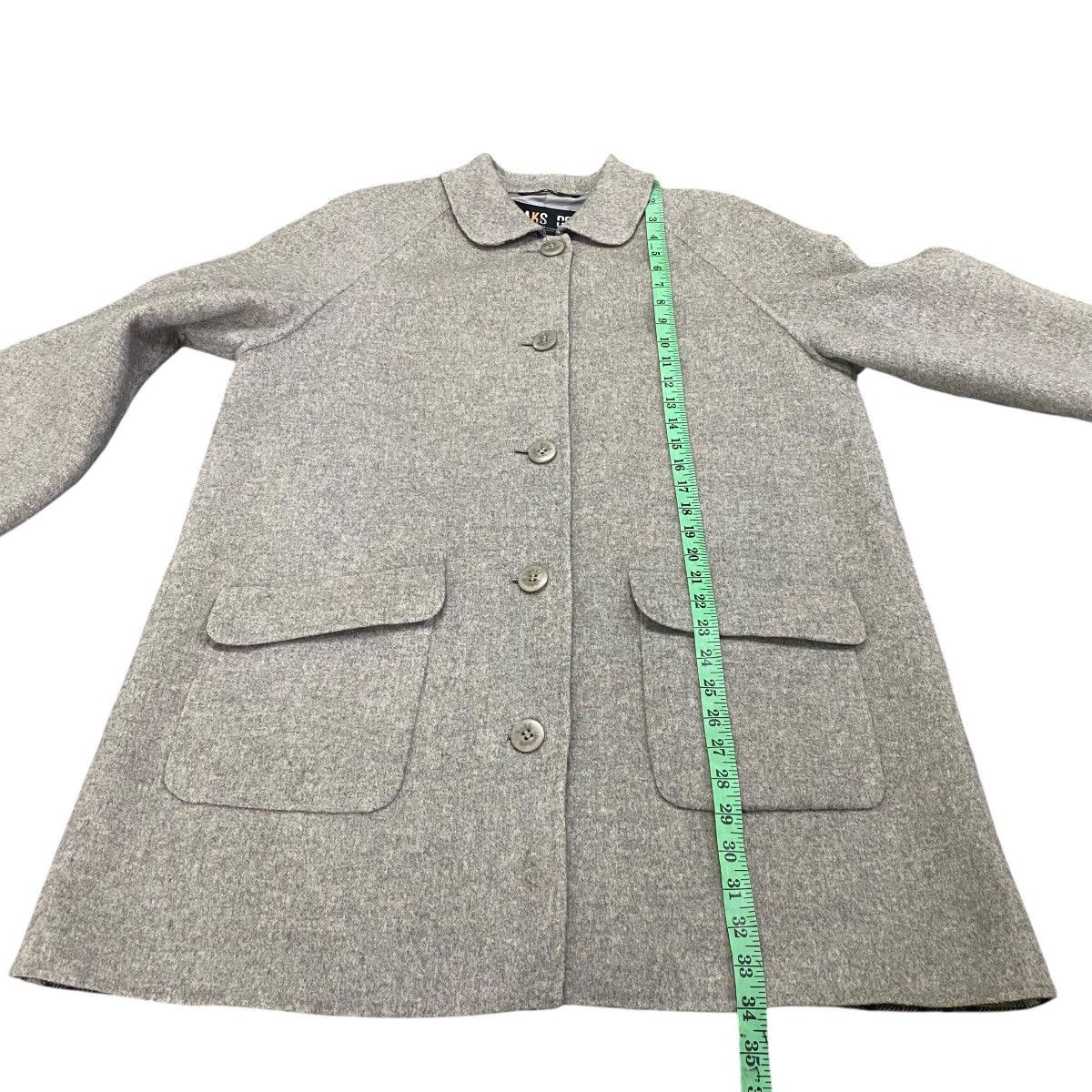 DAKS × Vintage Vintage Daks London Wool Button Jacket L Size Grey Colour Size US L / EU 52-54 / 3 - 13 Thumbnail
