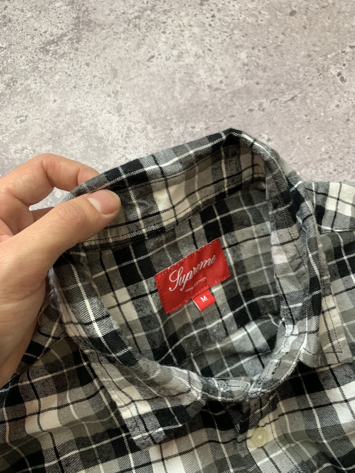 Supreme Supreme flannel shirt Size US M / EU 48-50 / 2 - 4 Thumbnail