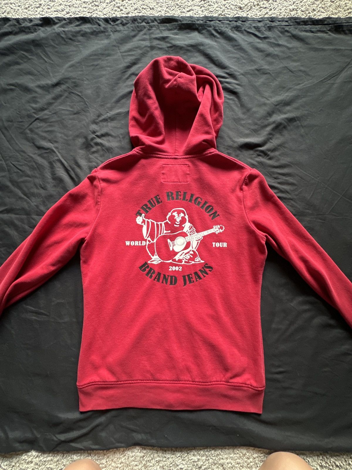 True Religion red true religion zip up hoodie Size S / US 4 / IT 40 - 3 Thumbnail