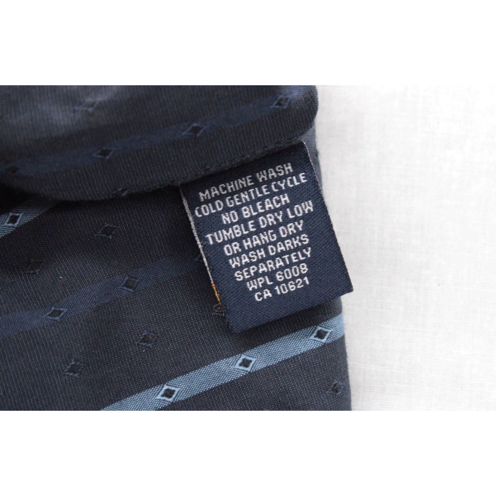 Vintage Panhandle Slim Shirt Mens Medium Blue Striped Diamond Print Pearl Snap Western Size US M / EU 48-50 / 2 - 6 Thumbnail
