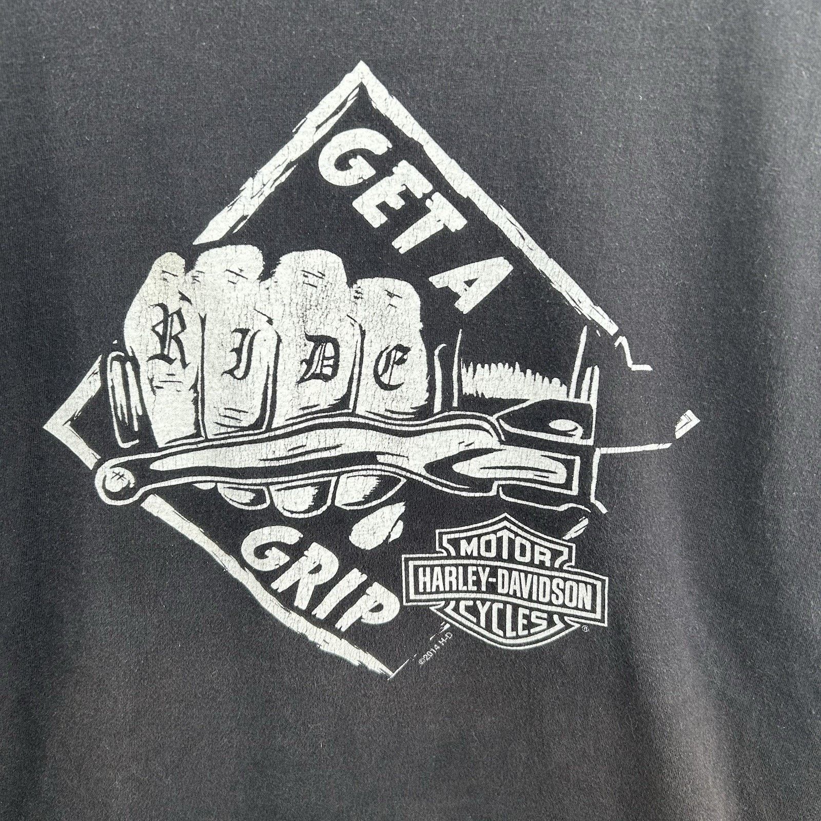 Harley Davidson Y2K Winchester Virginia Harley Davidson Graphic Tee X-Large Size US XL / EU 56 / 4 - 3 Thumbnail