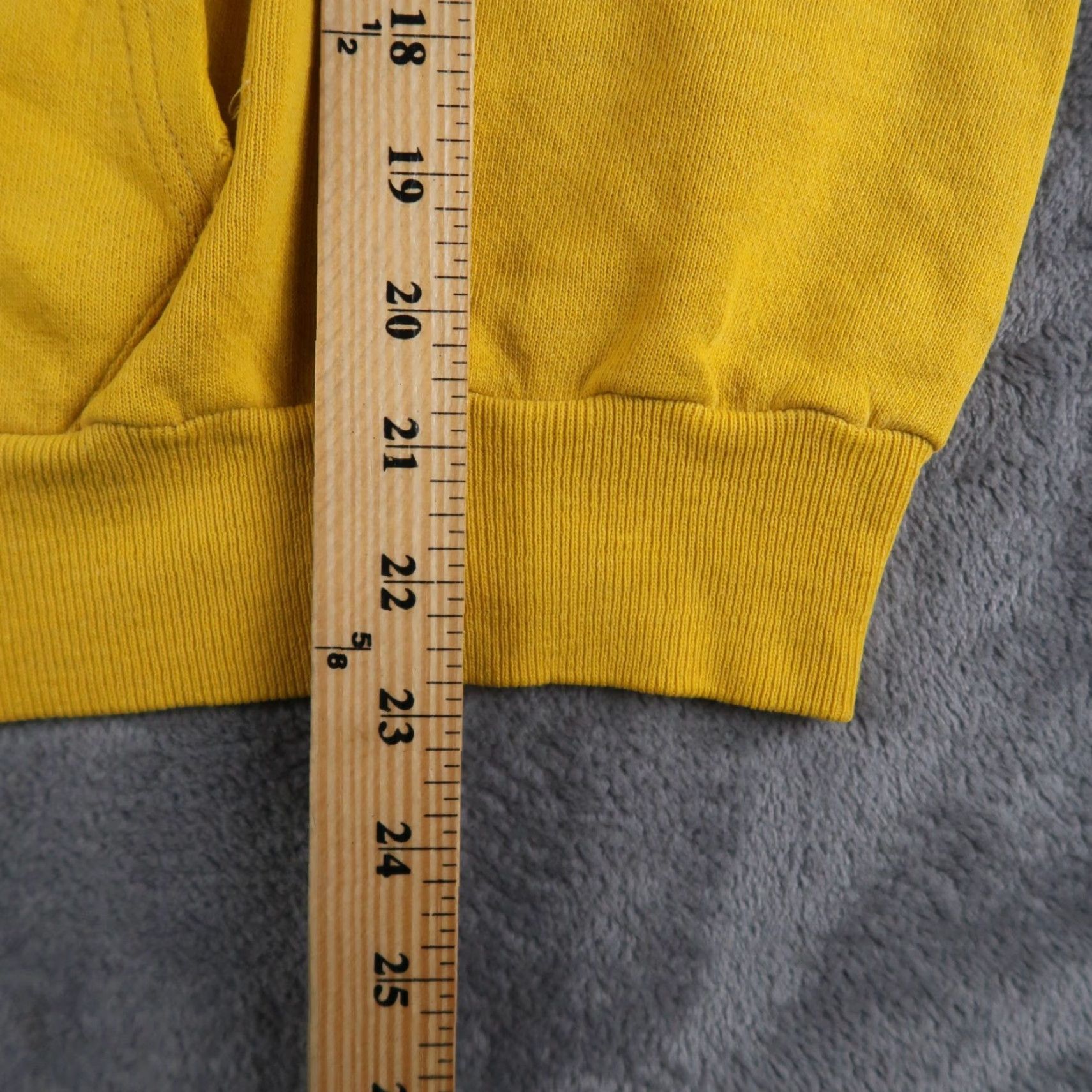 Vintage VINTAGE Yellow Bidwell Hoodie Raglan Sweatshirt Mens S/M Size US S / EU 44-46 / 1 - 7 Thumbnail