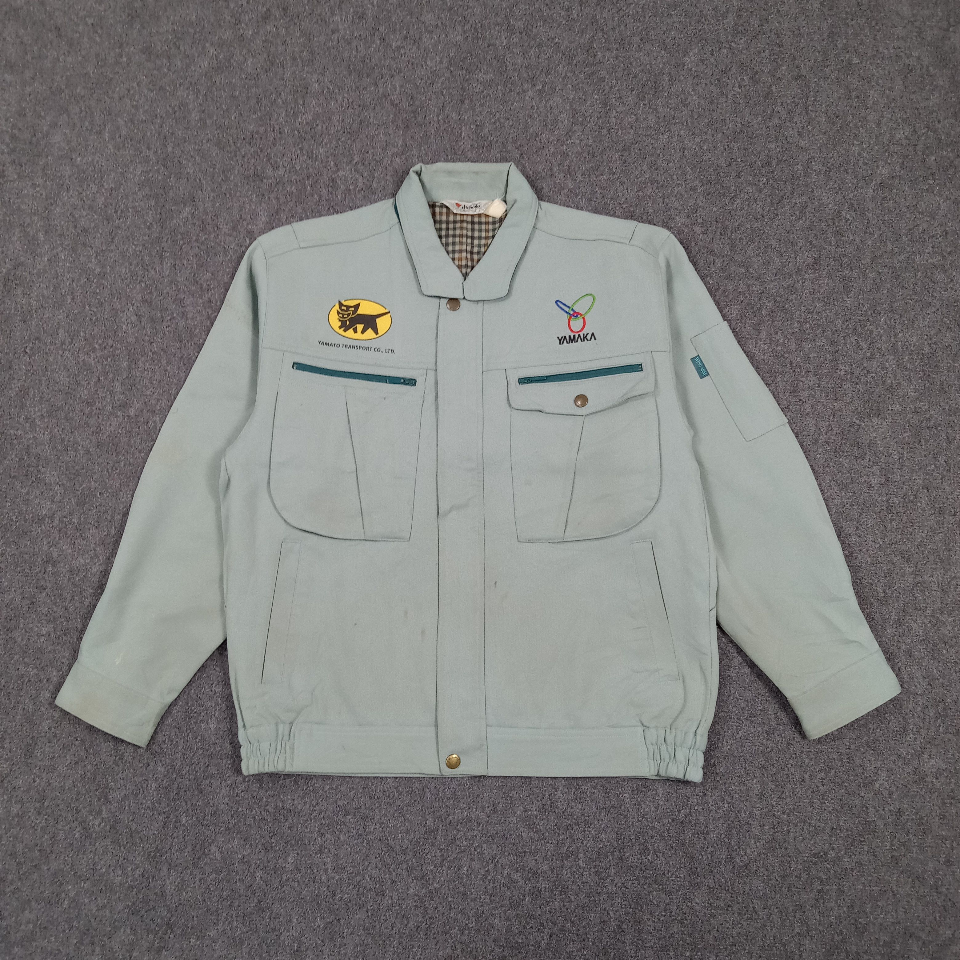 Japanese Brand Yamato Transport Japanese Uniform Custom Logo Jacket C288N15 Size US M / EU 48-50 / 2 - 3 Thumbnail