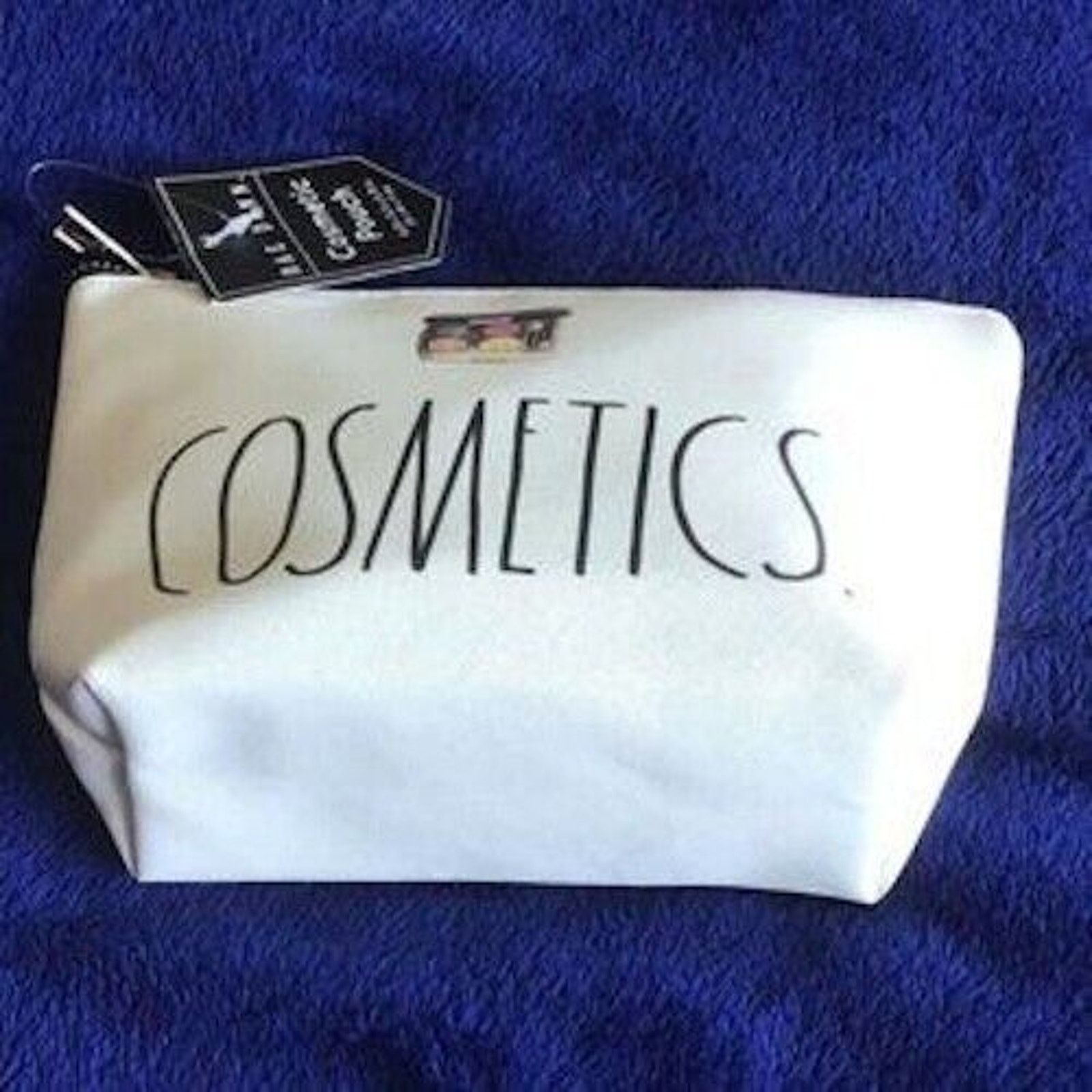 Other RA DUNN “ COSMETICS “ INSCRIBED COSMETICS POUCH BAG NWT Size ONE SIZE - 4 Thumbnail