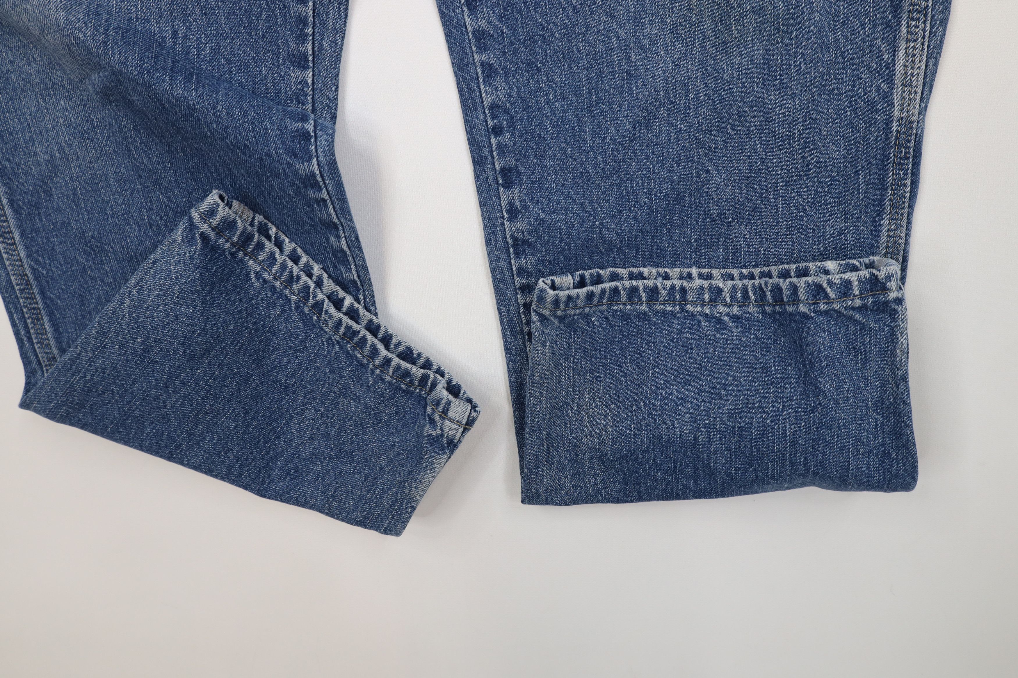 Dickies Vintage Y2K Dickies Wide Leg Dungaree Denim Jeans Blue Size US 36 / EU 52 - 5 Thumbnail