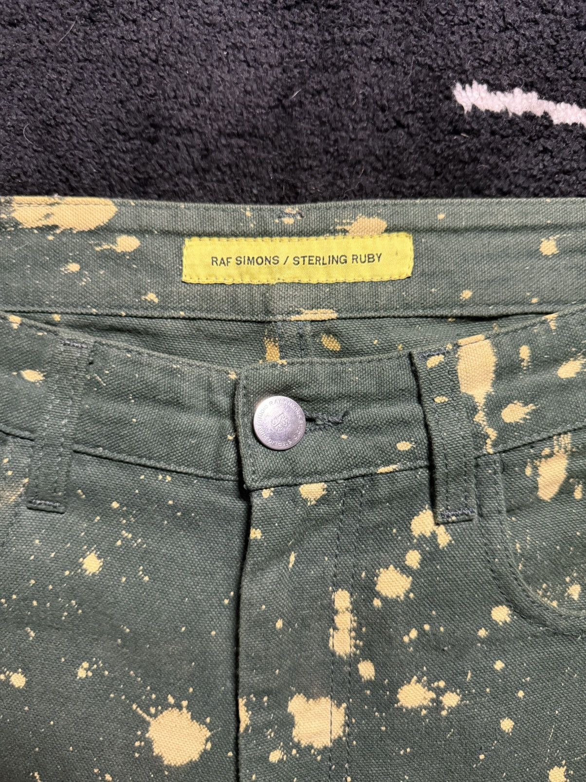 Raf Simons × Sterling Ruby SOLDDDRAF SIMONS X STERLING RUBY DENIM JEANS FW14 Size US 32 / EU 48 - 5 Thumbnail