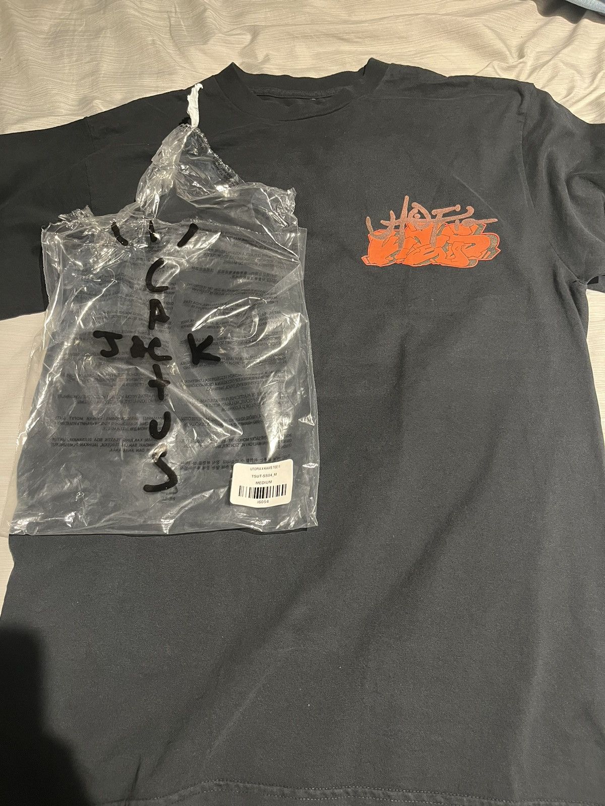 travis scott kaws tee