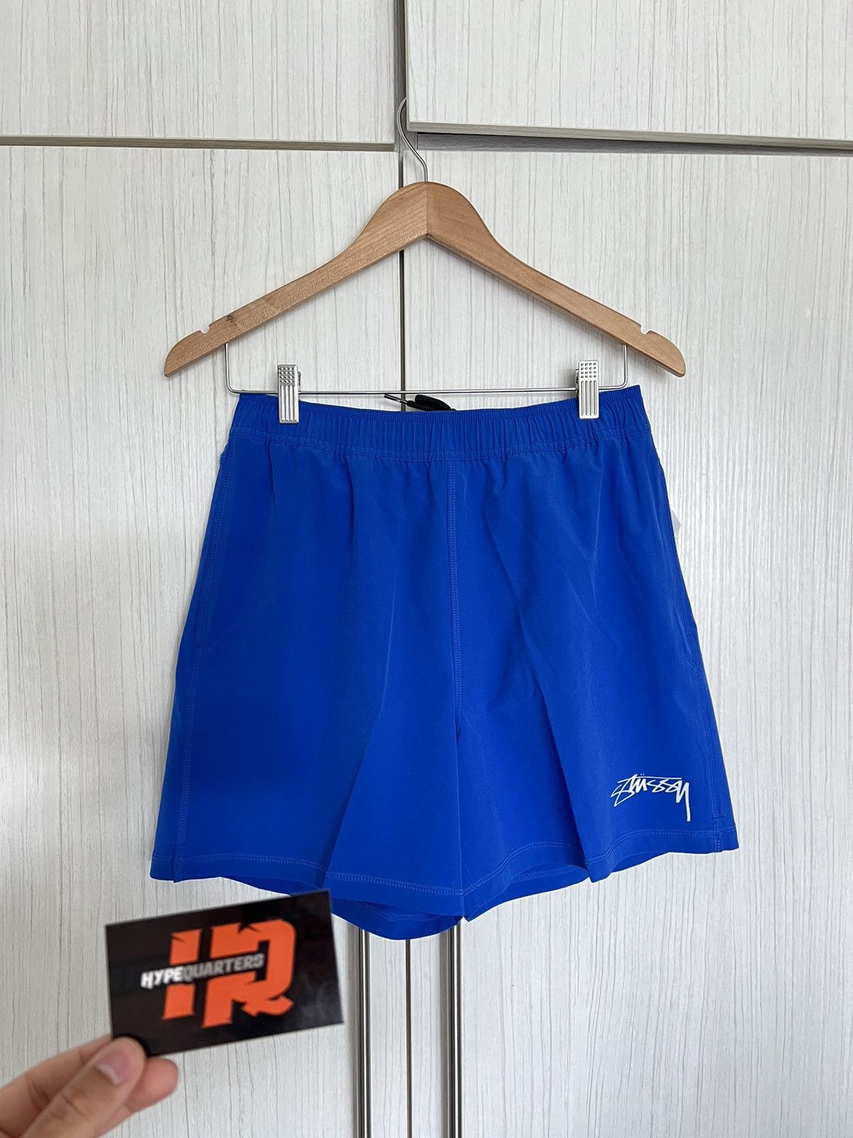 Stussy Stussy x Nike water shorts “Hyper Royal”💙🤍 Size US 29 - 1 Thumbnail