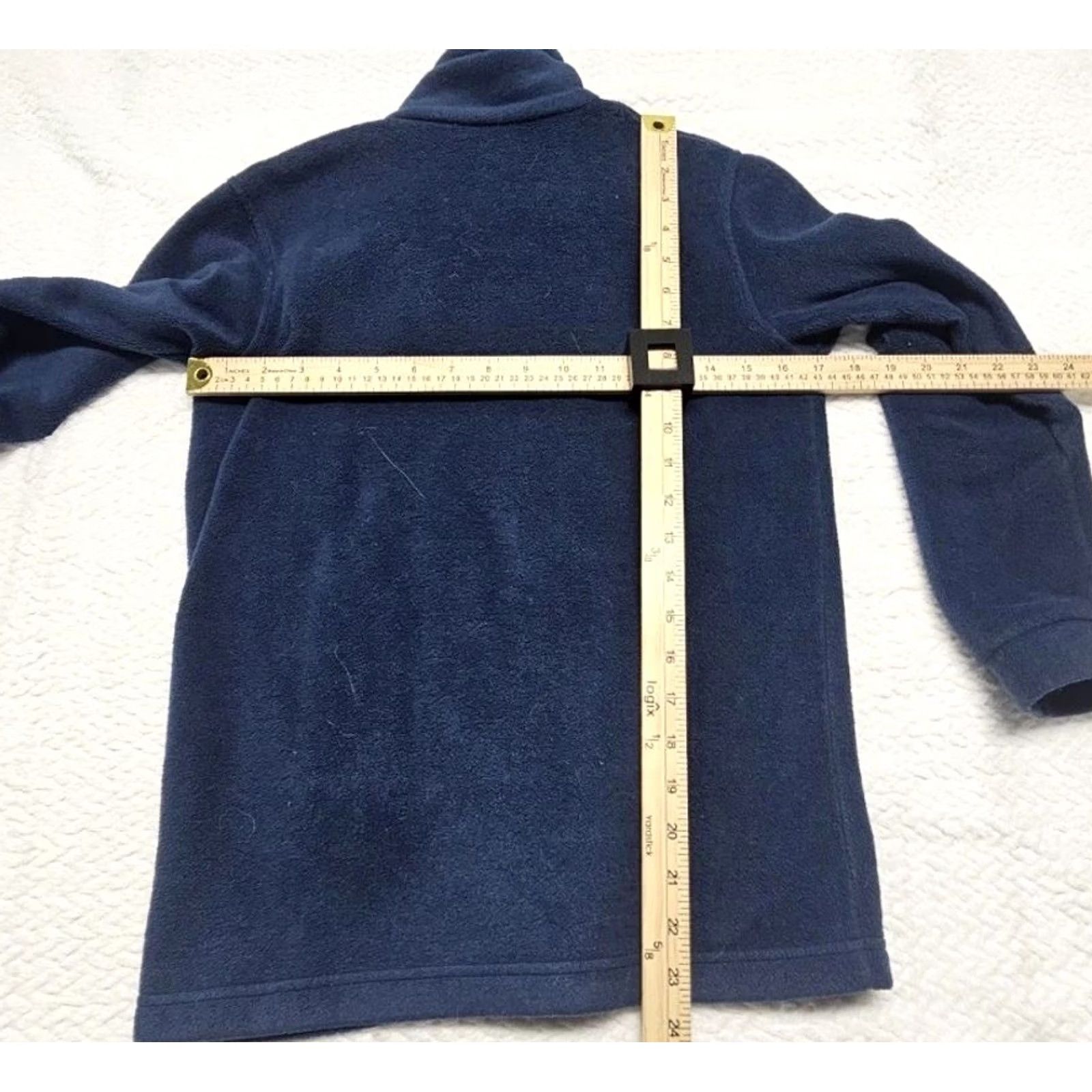 Vintage VINTAGE Columbia Jacket Womens Blue Women Core Fleece Y2K Contrasting Red Zipper Med Size M / US 6-8 / IT 42-44 - 6 Thumbnail