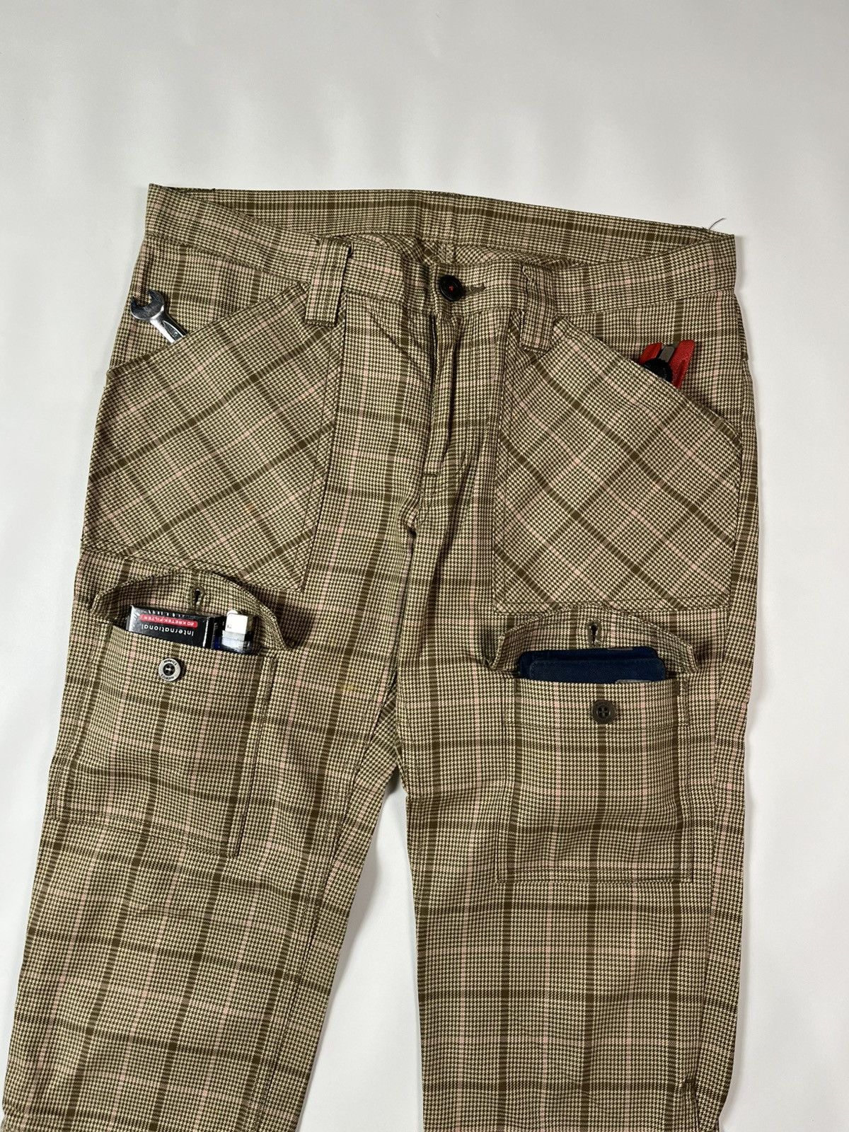 Hysteric Glamour HYSTERIC GLAMOUR PLAID ANKLE PANTS Size 31" - 3 Thumbnail