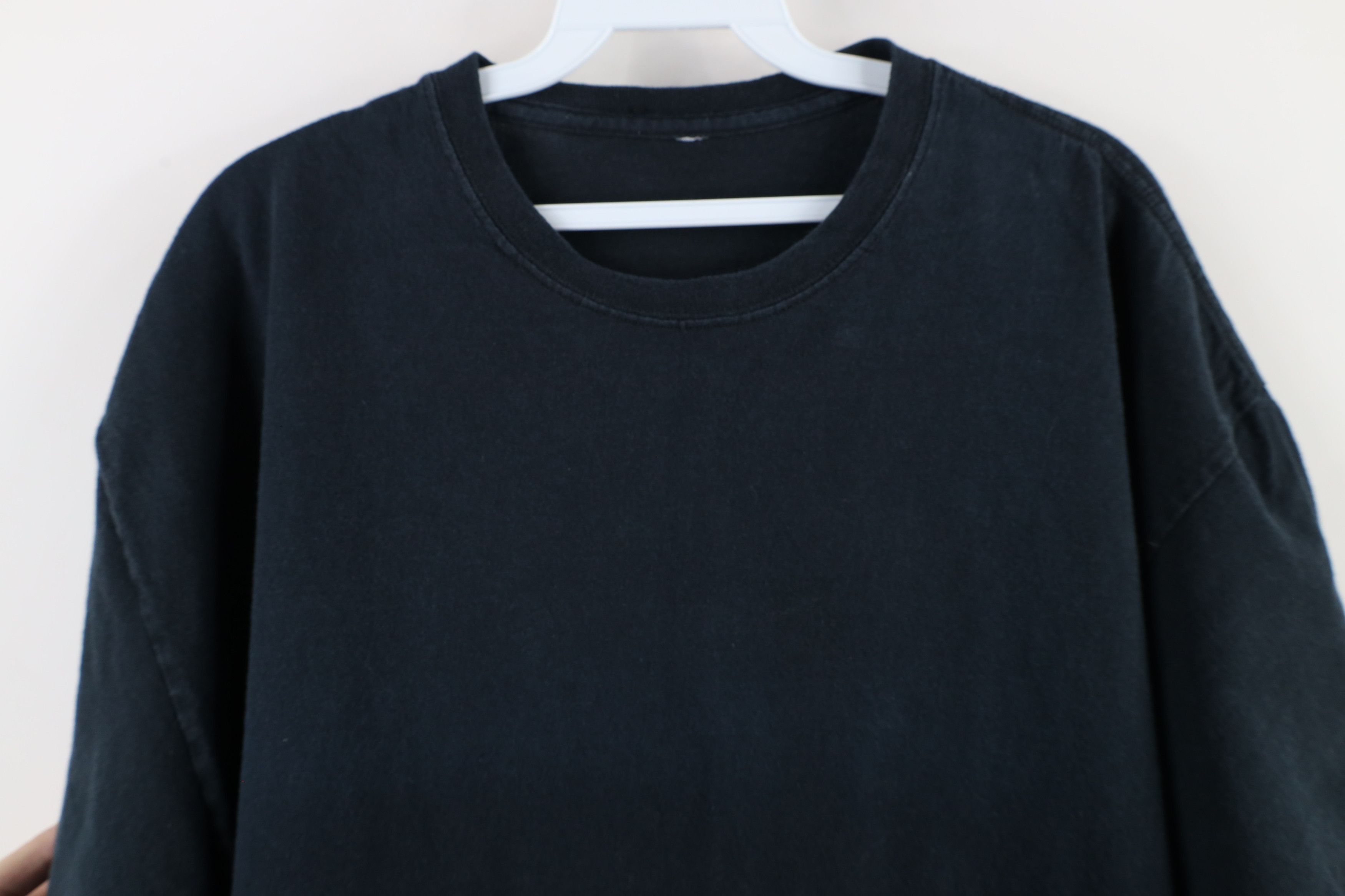 Vintage Vintage 90s Streetwear Short Sleeve T-Shirt Black Cotton Size US XL / EU 56 / 4 - 6 Thumbnail