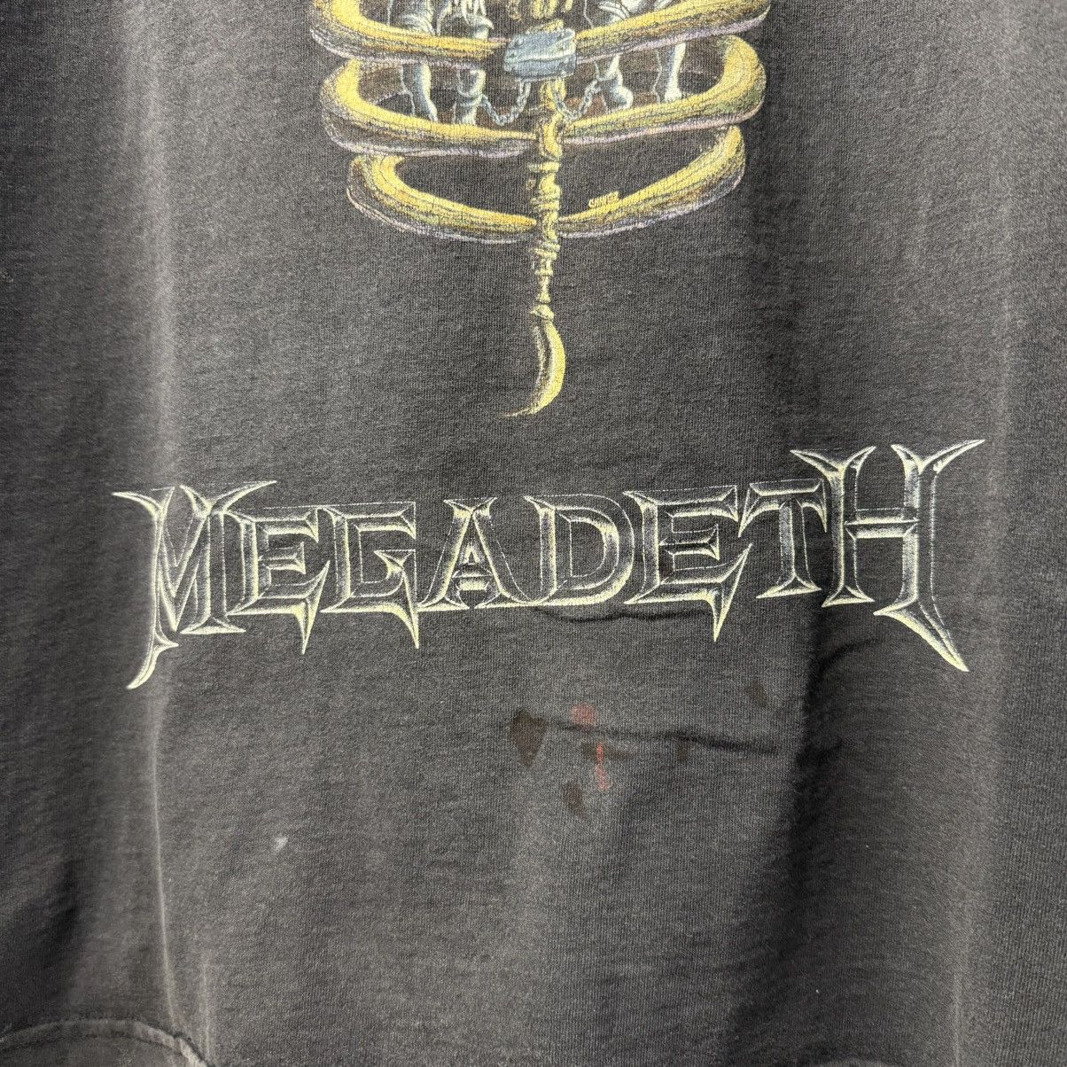 Band Tees × Megadeth × Vintage Vintage 1995 Megadeth Youthanasia North America Tour Tee Size US XL / EU 56 / 4 - 10 Thumbnail