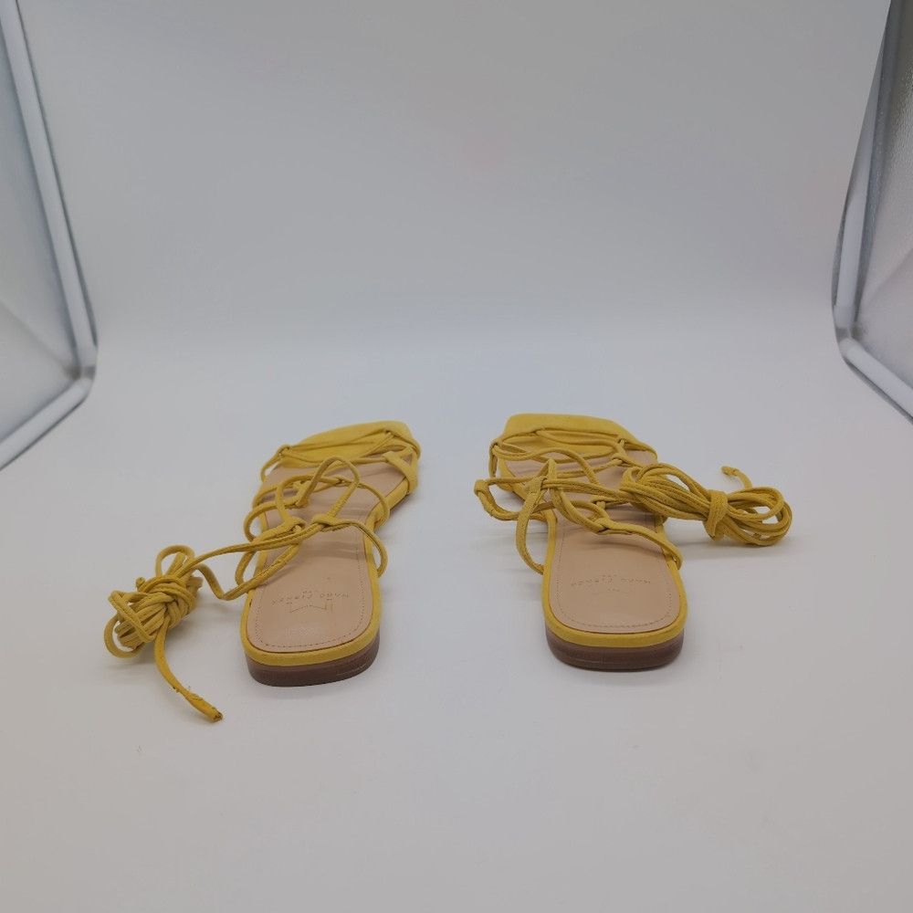 Marc Fisher Marc Fisher LTD Yellow Sz 9 Roman Strappy Sandals Mahalia Size US 9 / IT 39 - 4 Thumbnail