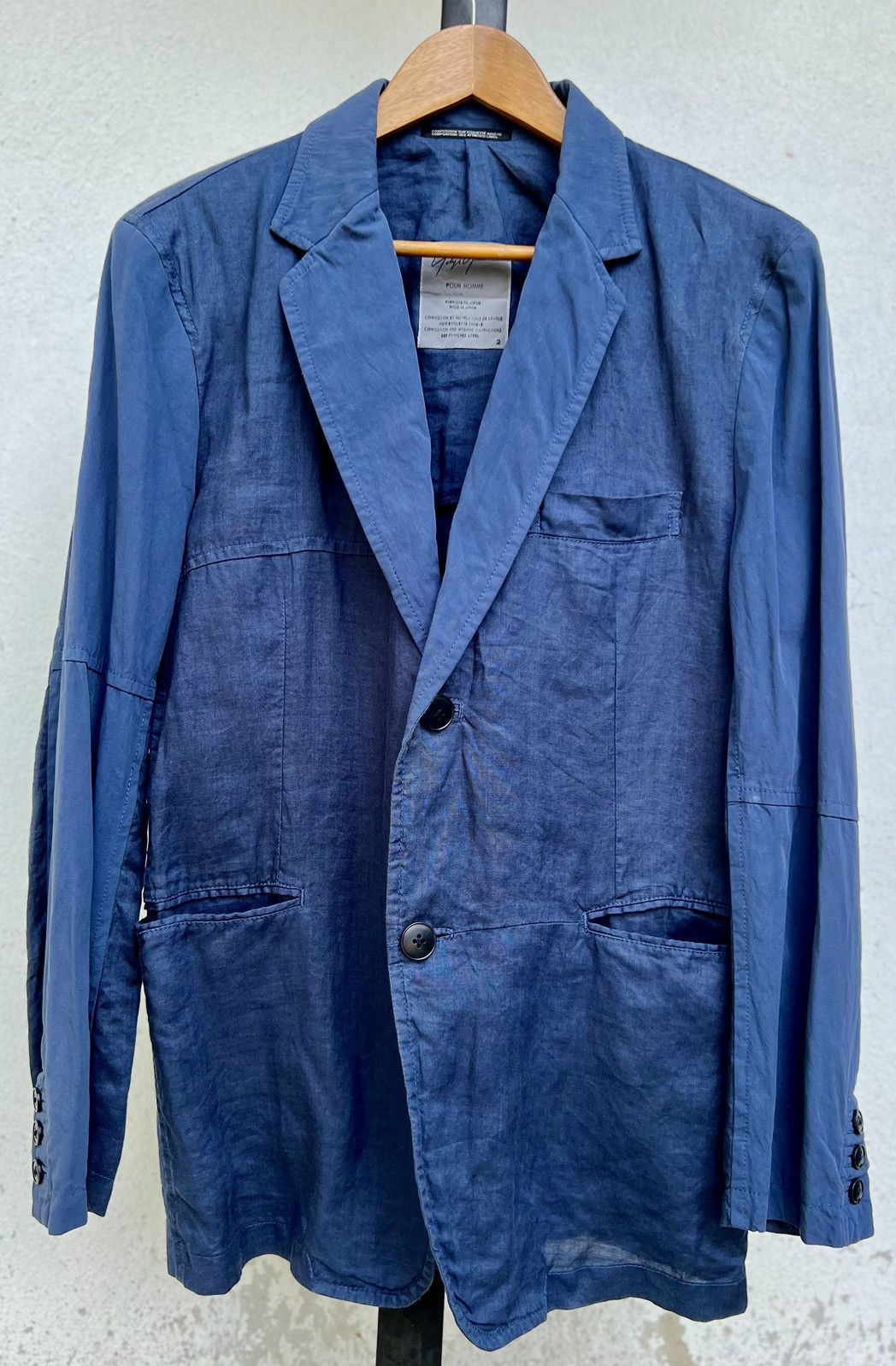 Yohji Yamamoto LIMITED EDITION Ramie blend light blazer by YOHJI YAMAMOTO Size US S / EU 44-46 / 1 - 1 Thumbnail