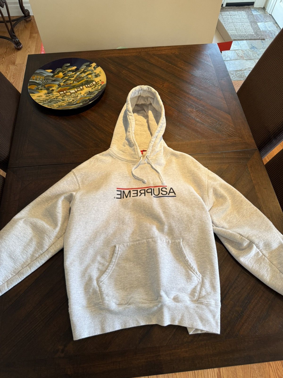 Supreme SUPREME USA HOODIE Size US L / EU 52-54 / 3 - 1 Thumbnail