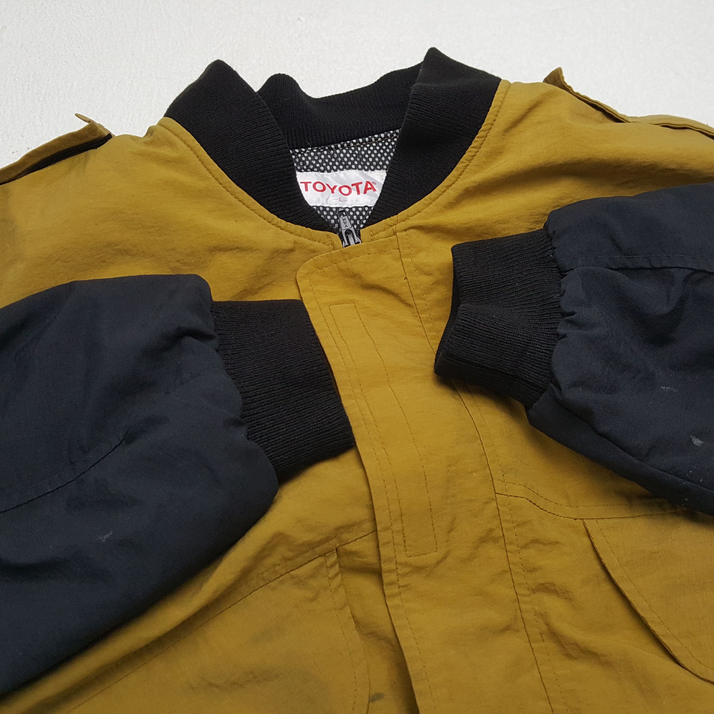 Japanese Brand × Vintage Vintage TOYOTA Racing Team Bombers Jacket Size US XL / EU 56 / 4 - 8 Thumbnail