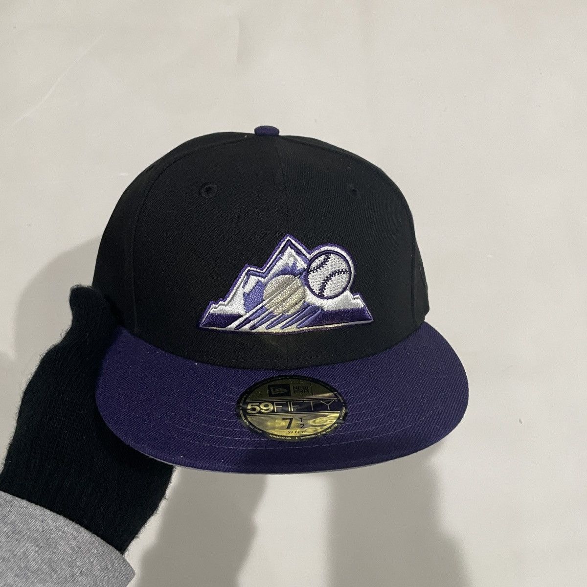 Hat Club 7 1/2 Rockies 2 Tone Size ONE SIZE - 1 Thumbnail