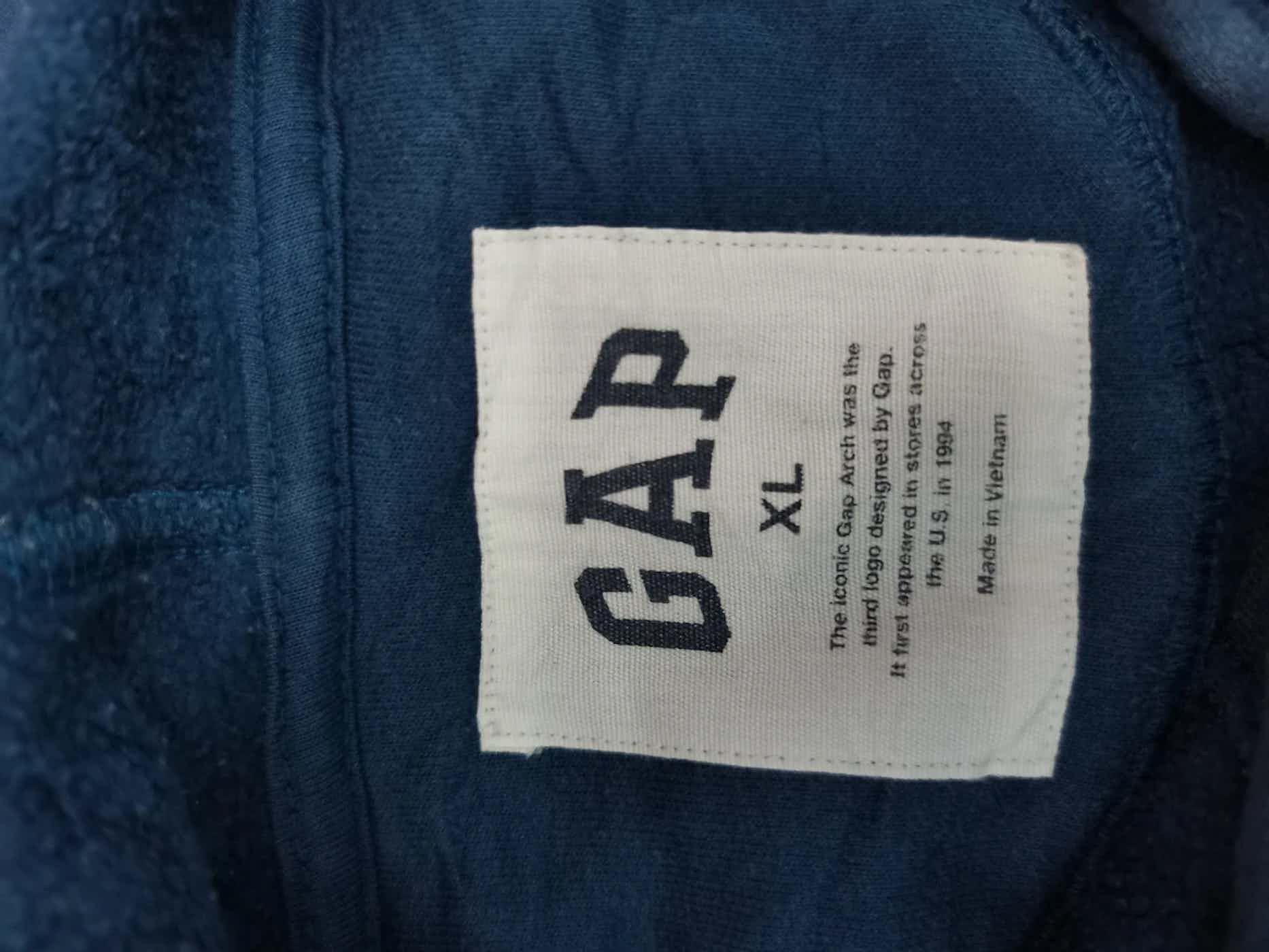 Gap Vintage GAP Big Logo Hoodie Size US XL / EU 56 / 4 - 7 Thumbnail