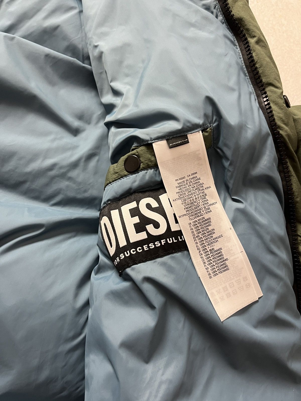 Diesel DDP Diesel W-Rolf Down Puffer Jacket Size Large Size US L / EU 52-54 / 3 - 8 Thumbnail