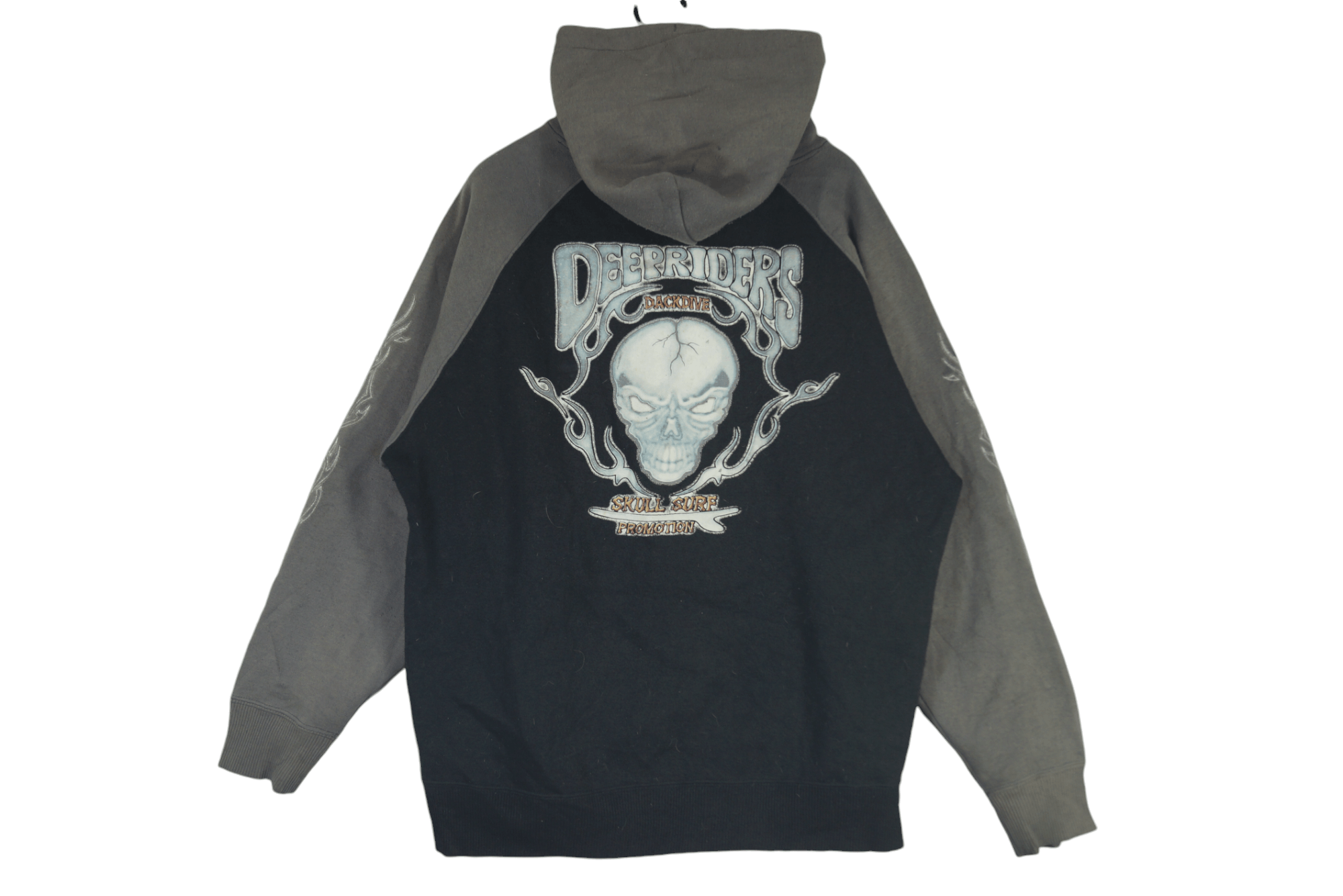 Vintage Skull Surf Sweater Zipper Hoodie Nice Design Size US L / EU 52-54 / 3 - 7 Thumbnail