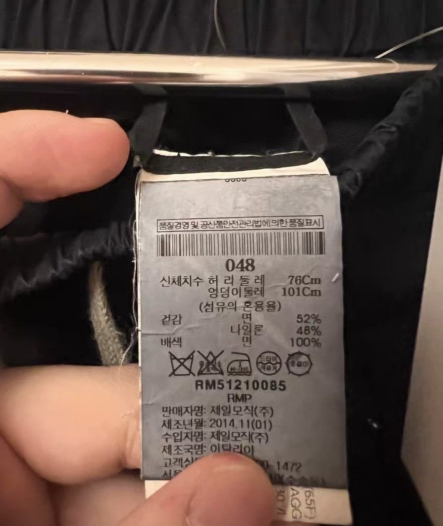 Rick Owens Rick Owens Black Dropped Crotch Shorts, Men's Size US 32 / EU 48 - 3 Thumbnail