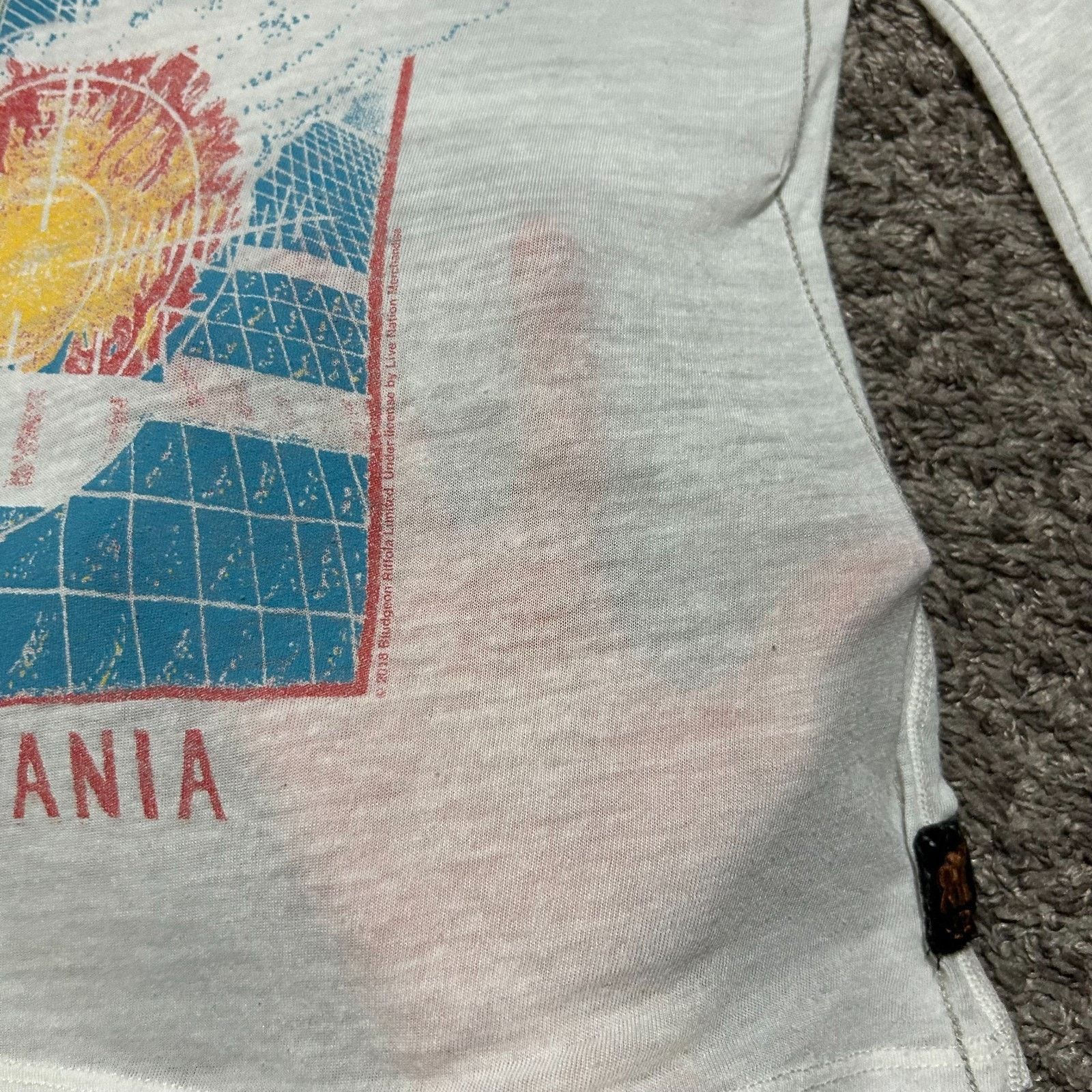Trunk Ltd Trunk LTD Def Leppard Shirt Pyromania 1983 Tour Tee Small Size S / US 4 / IT 40 - 4 Thumbnail