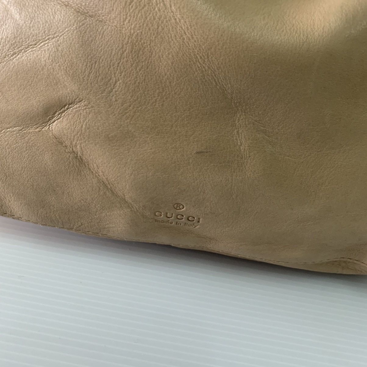 Gucci Gucci Shoulder Leather Hobo Handbag Size ONE SIZE - 3 Thumbnail